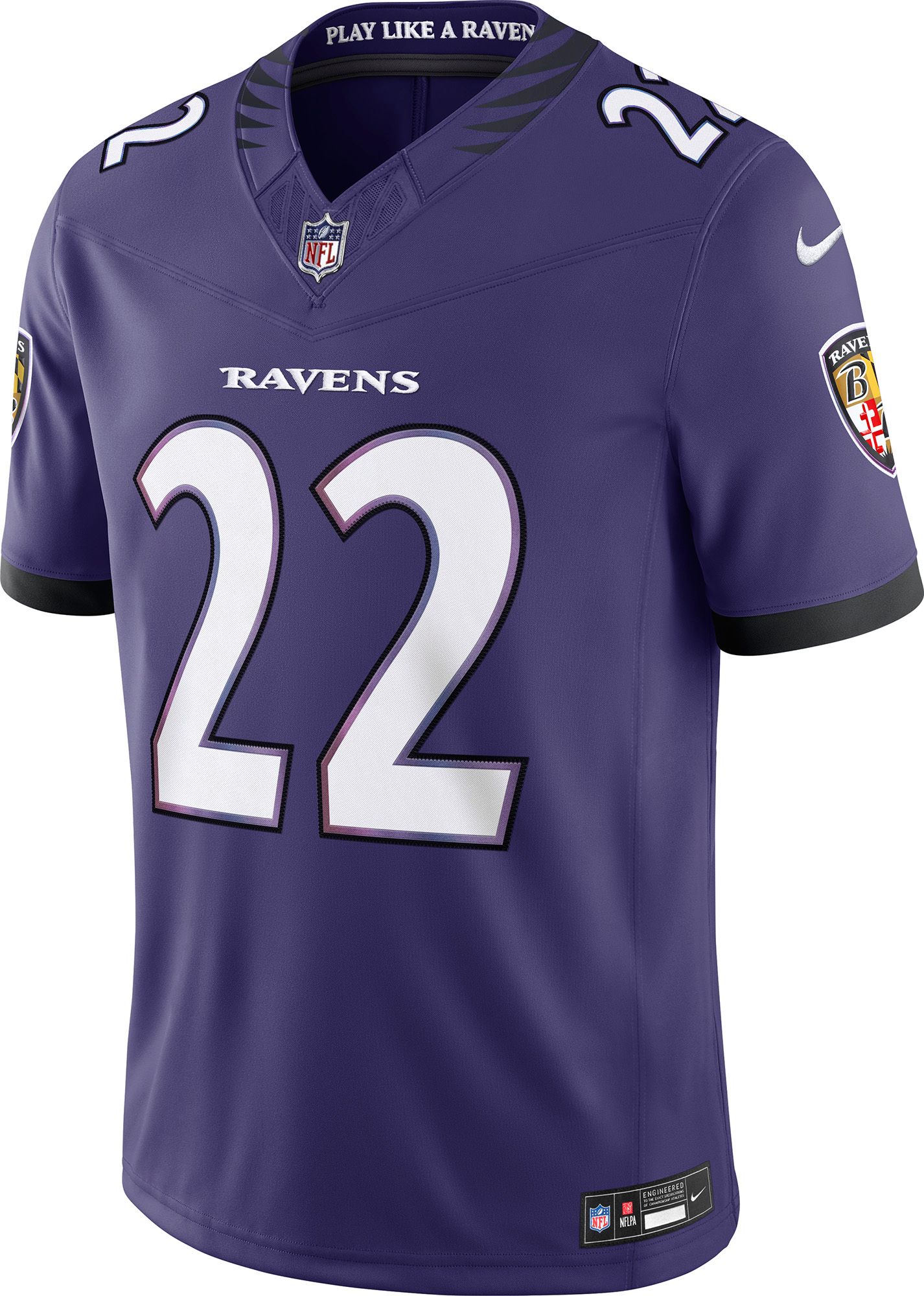 Nike Men's Baltimore Ravens Derrick Henry #22 Purple Home Limited Jersey product image