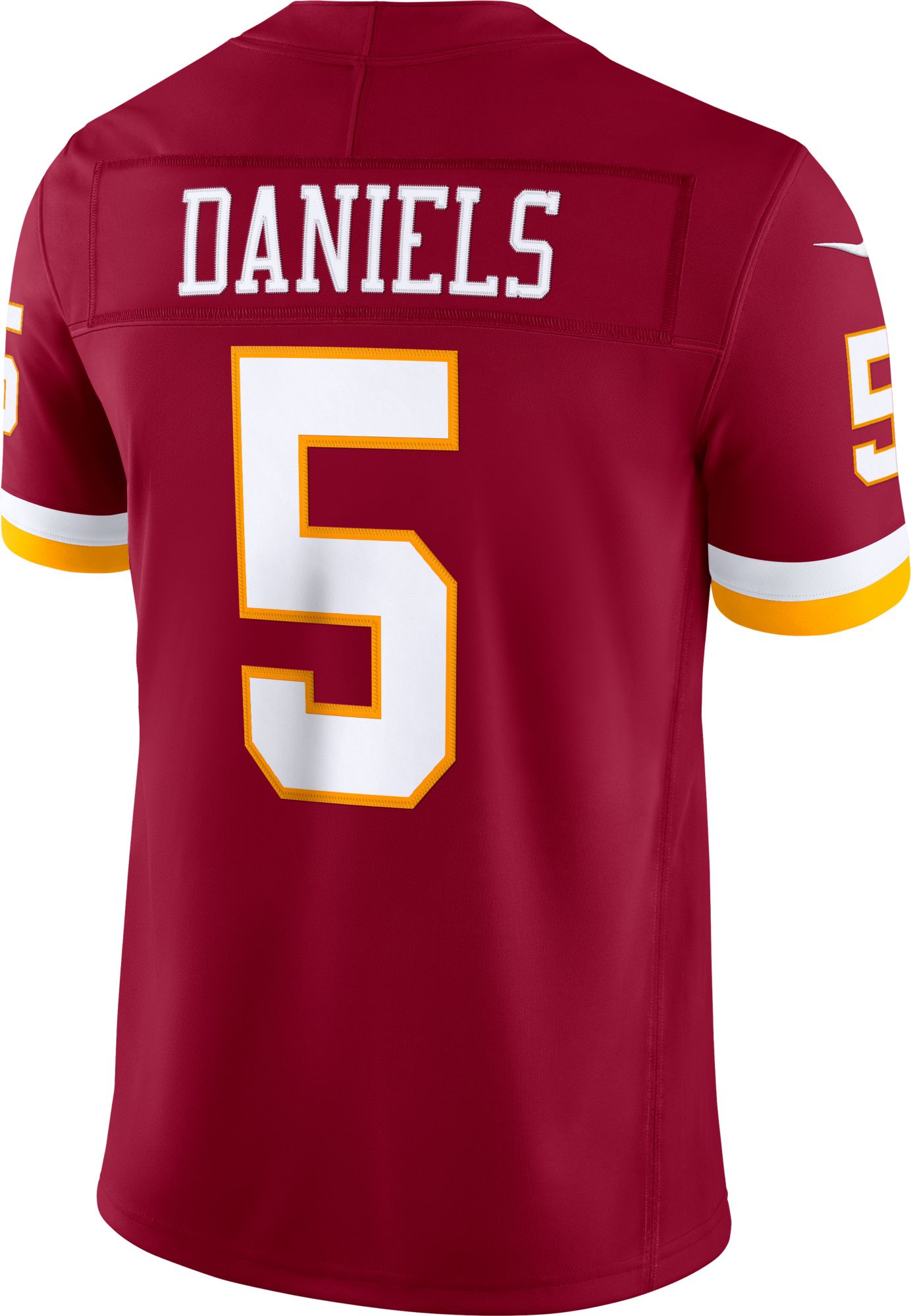 Nike Men's Washington Commanders Jayden Daniels #5 Red Home Limited Jersey product image