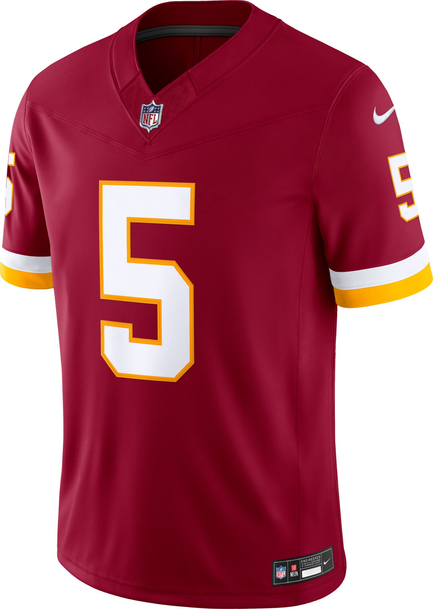 Nike Men's Washington Commanders Jayden Daniels #5 Red Home Limited Jersey product image