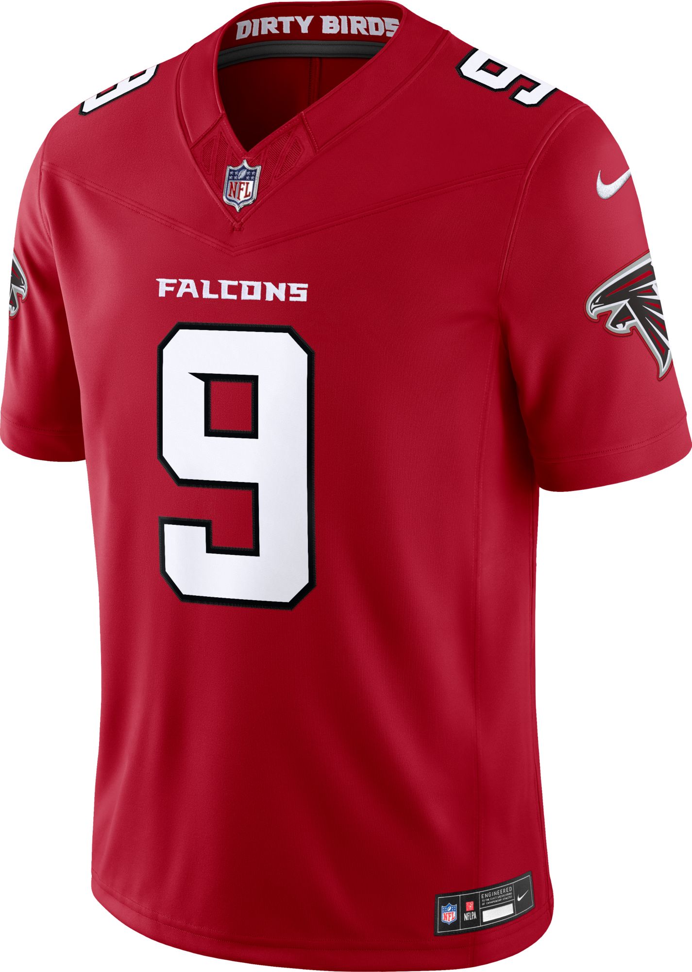 Nike Men's Atlanta Falcons Red Michael Penix Jr. #9 Home Limited Jersey product image