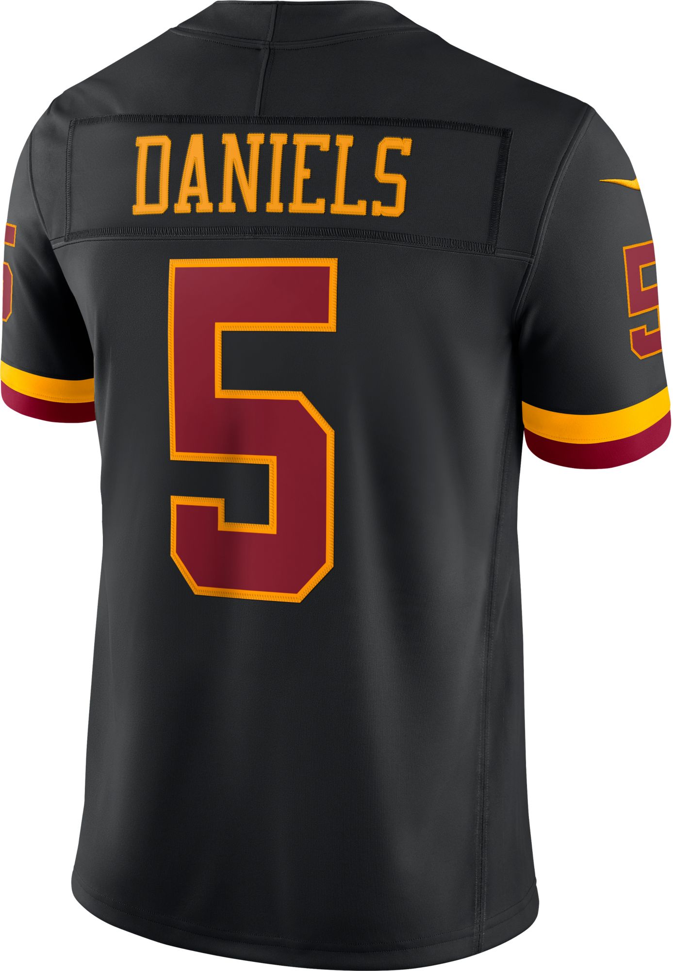 Nike Men's Washington Commanders Jayden Daniels #5 Black Alternate Limited Jersey product image