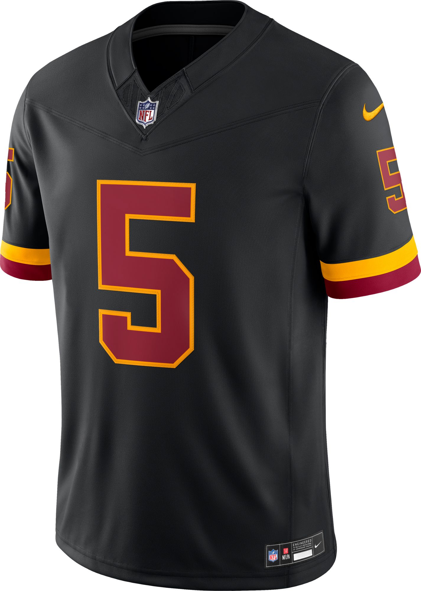 Nike Men's Washington Commanders Jayden Daniels #5 Black Alternate Limited Jersey product image