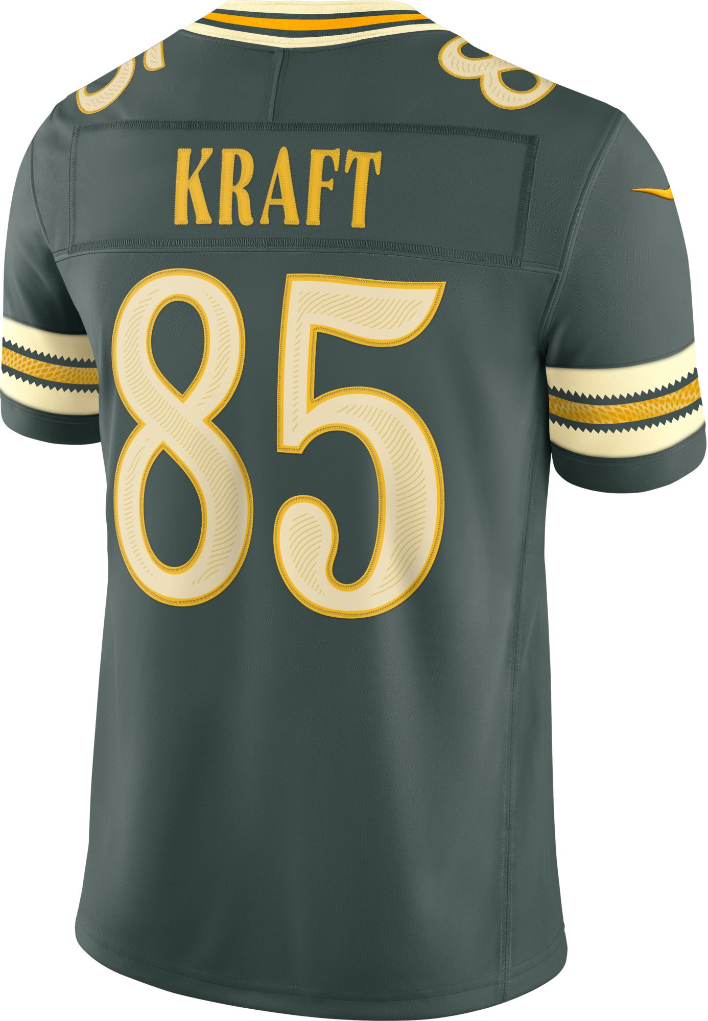 Nike Men's Green Bay Packers Tucker Kraft NFL Rivalries Stitched Limited Jersey product image