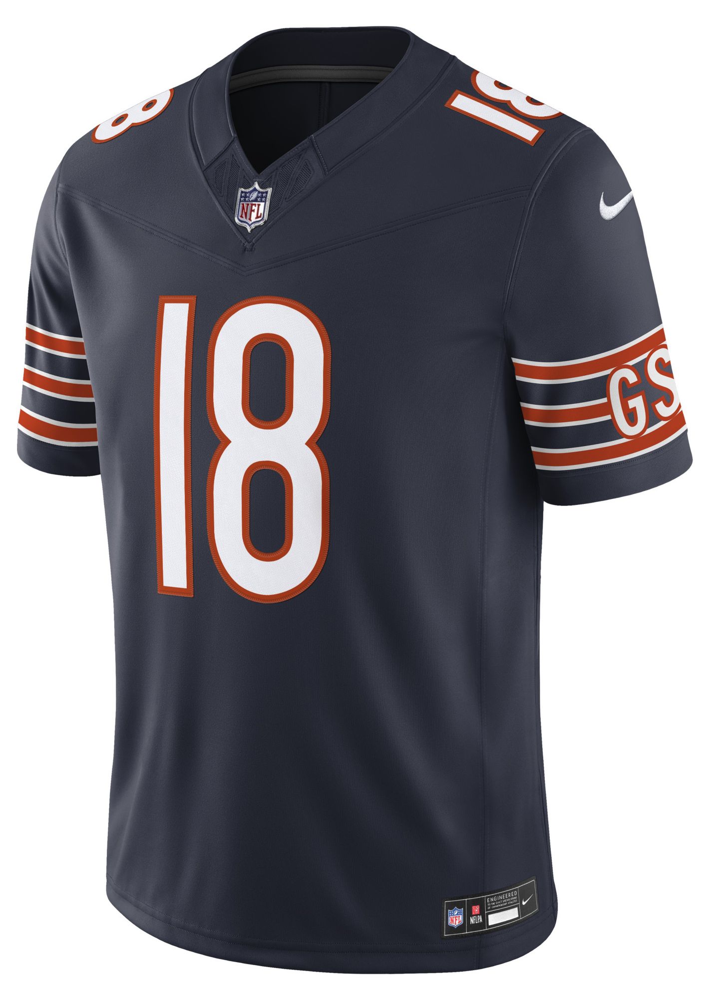 Nike Men's Chicago Bears Marine Caleb Williams #18 Limited Jersey product image