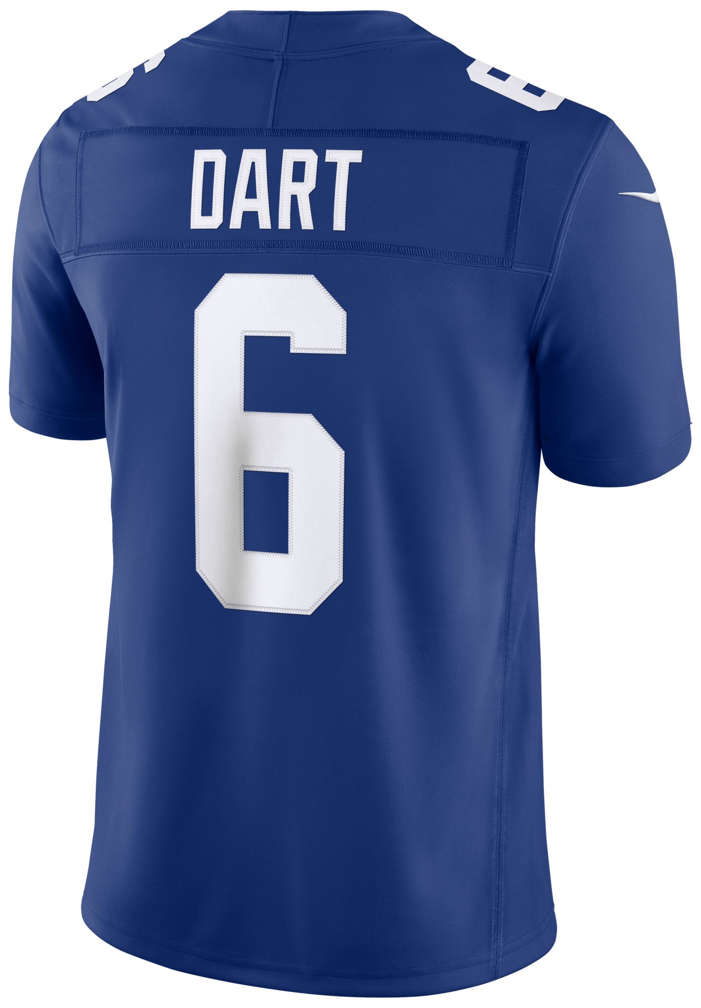 Nike Men's New York Giants Blue Jaxson Dart #6 Limited Jersey