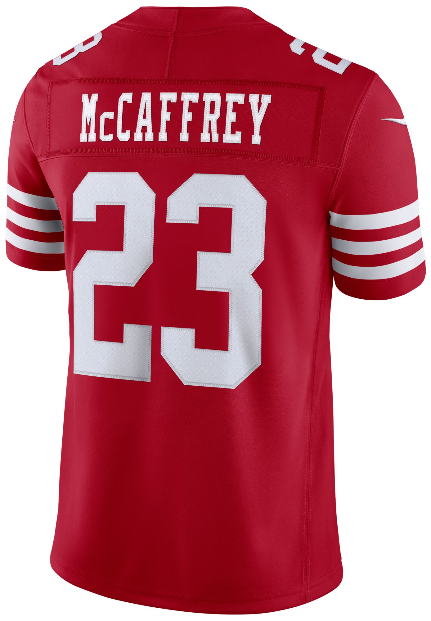 Nike Men's San Francisco 49ers Red Christian McCaffrey #23 Limited