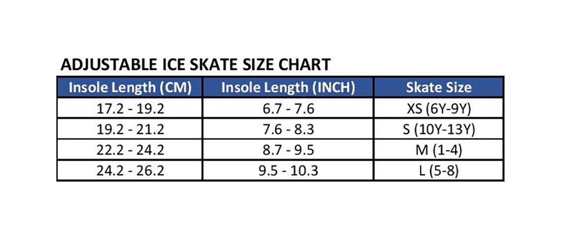 American Athletic Shoe Girls Flower Power Double Runner Ice Skate product image