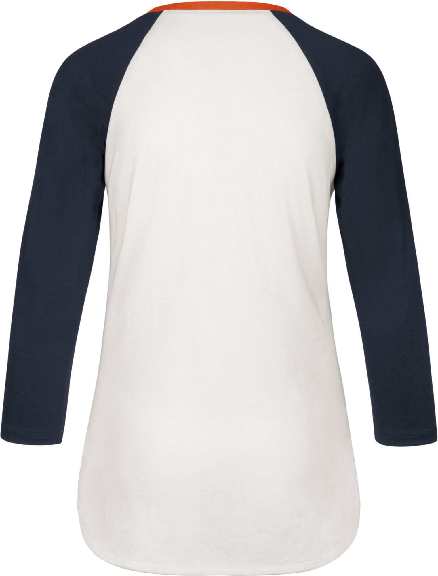 ‘47 Women's Houston Astros Navy Splitter Raglan Three-Quarter Sleeve T-Shirt product image