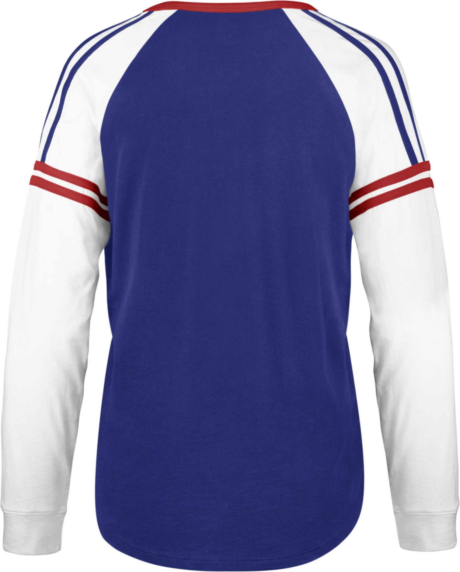 ‘47 Women's Chicago Cubs Royal Prime Long Sleeve V-Neck T-Shirt product image