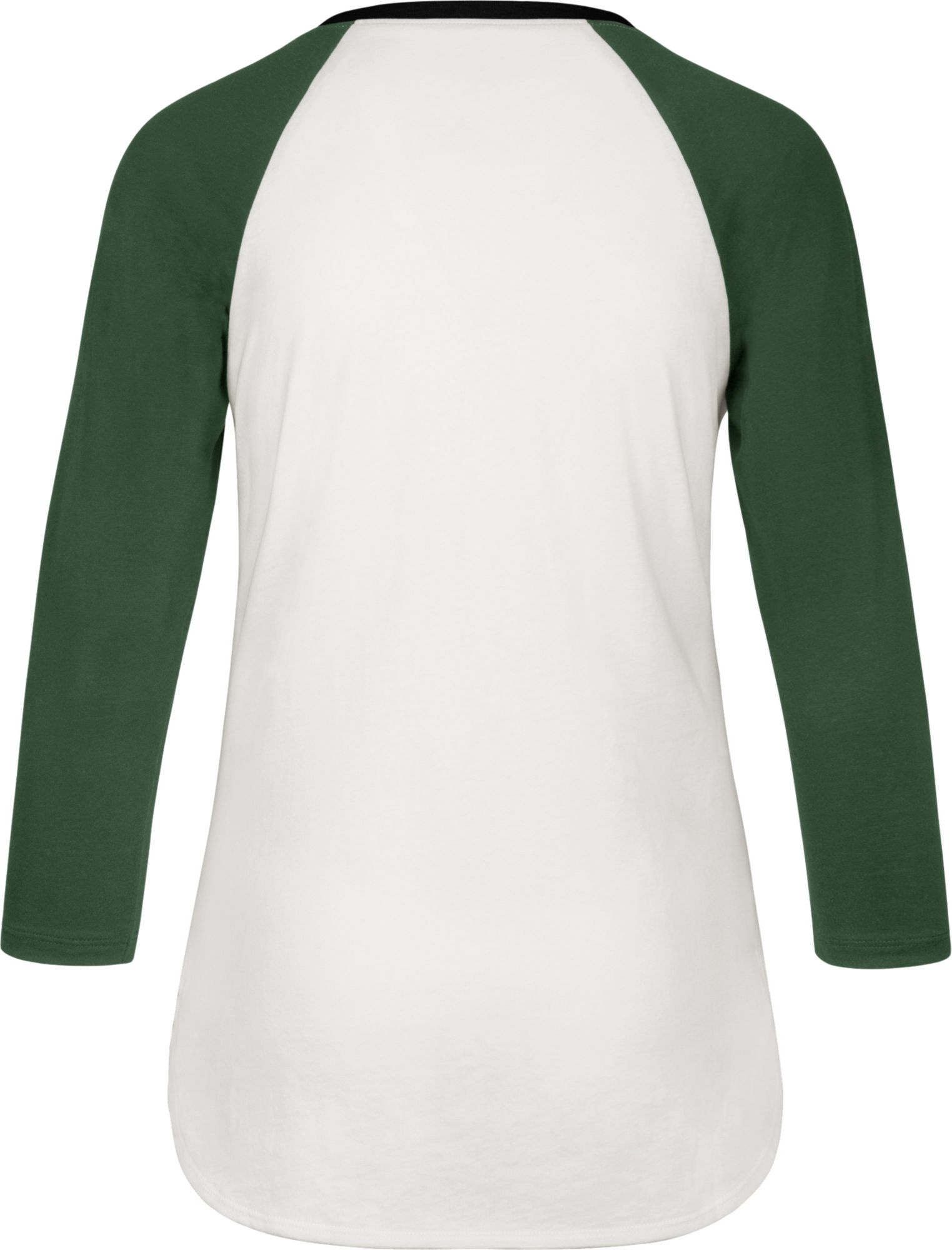 '47 Women's New York Jets White Long Sleeve Raglan T-Shirt product image