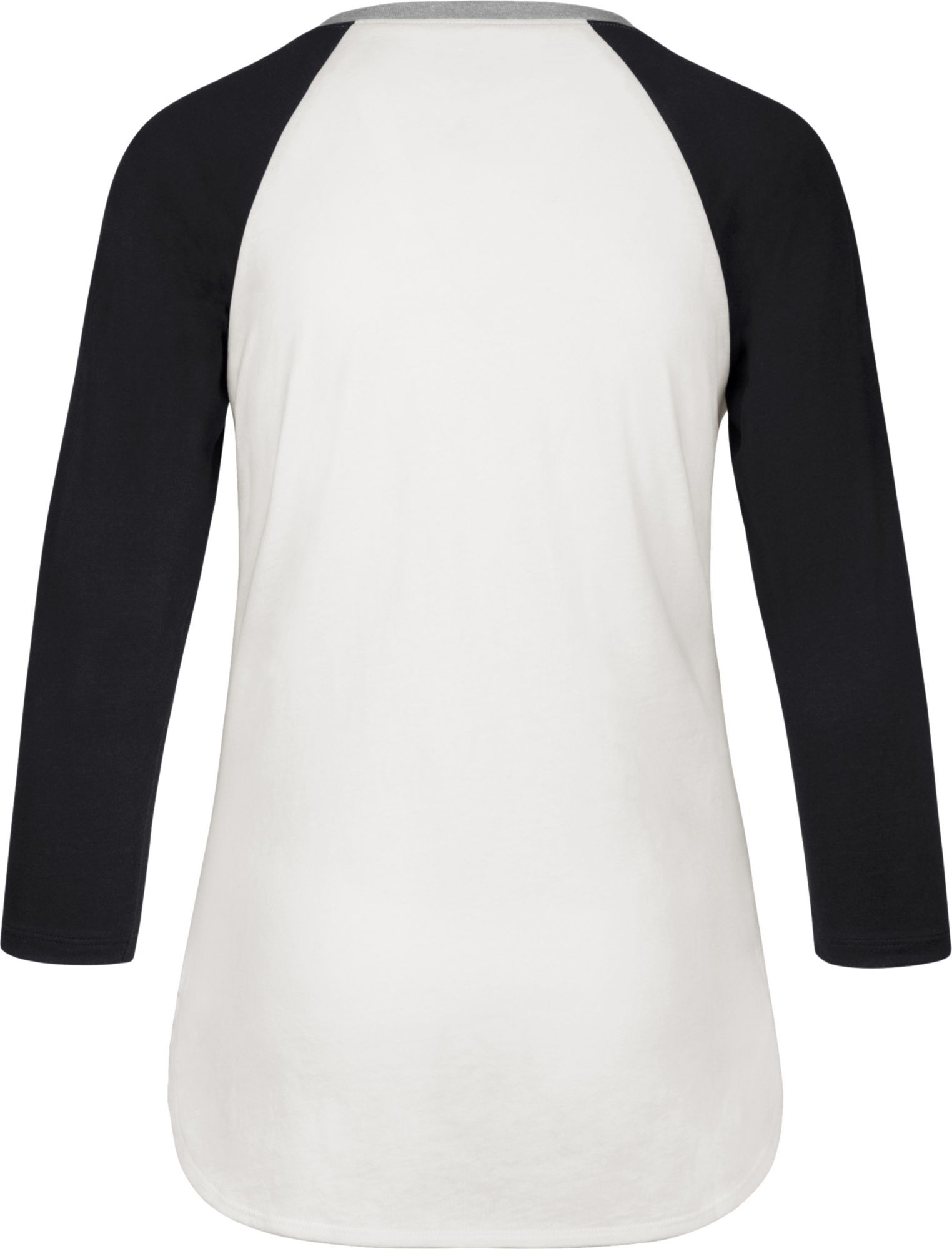 '47 Women's Philadelphia Eagles White Long Sleeve Raglan T-Shirt product image