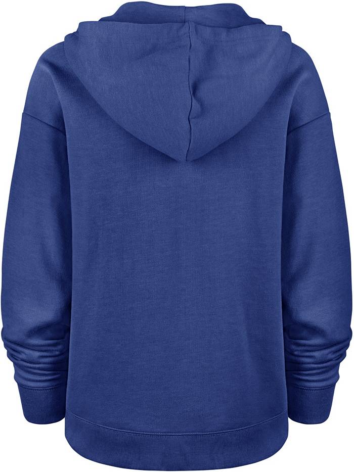 Women's '47 White/Navy New York Yankees Take Two Bonita Pullover Sweatshirt Size: Large