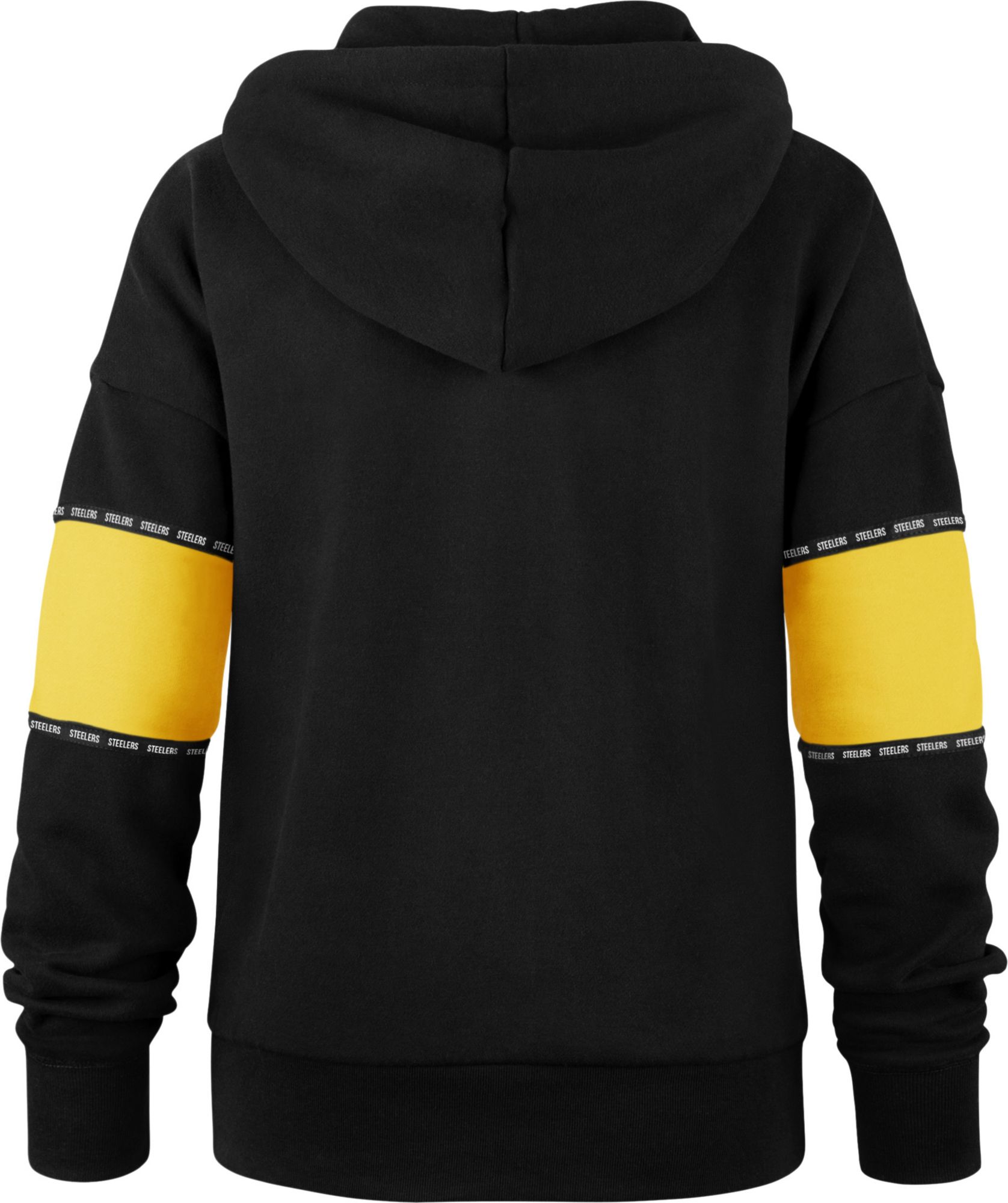 ‘47 Women's Pittsburgh Steelers Sporty Black Hoodie product image