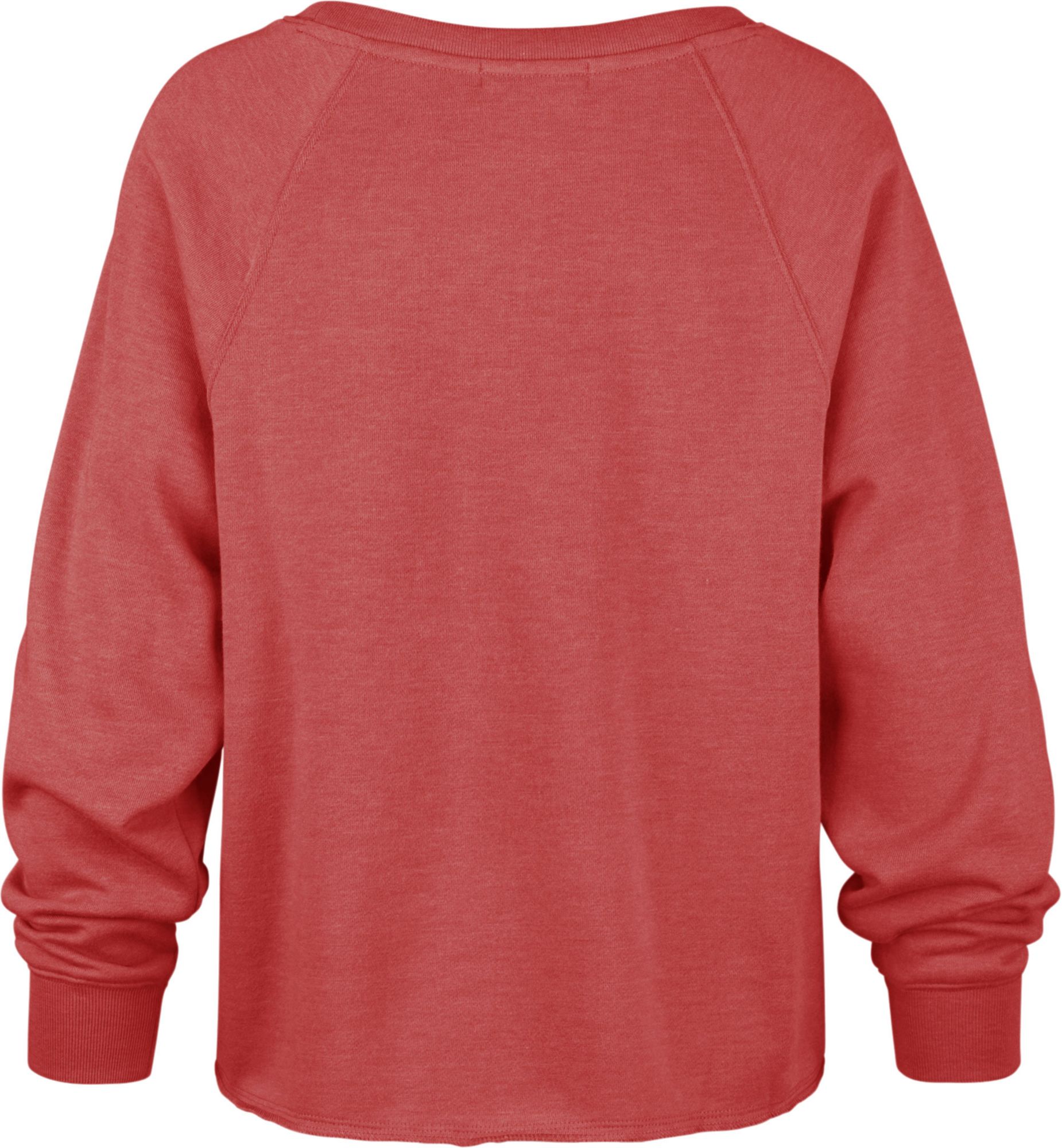 ‘47 Women's Ohio State Buckeyes Scarlet Emerson Crew Pullover Sweatshirt product image