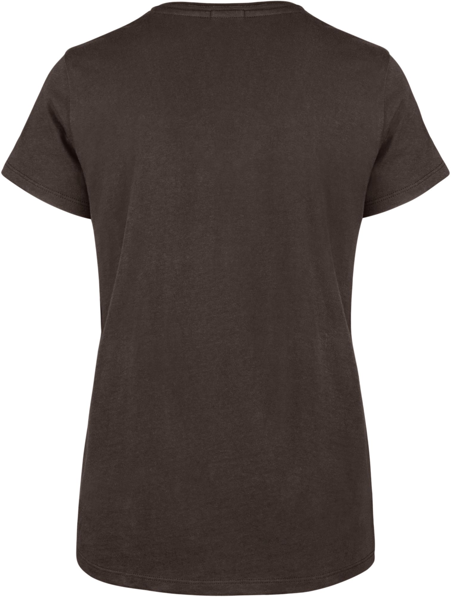 '47 Women's Cleveland Browns Believer Franklin Espresso T-Shirt product image