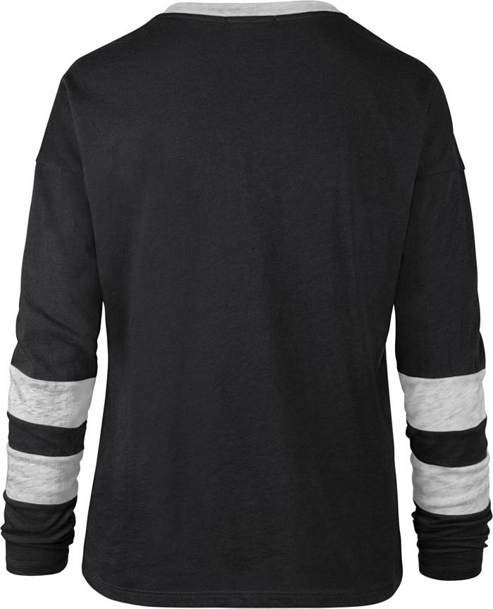 47 Women's Colorado Rockies Black Celeste Long Sleeve T-Shirt