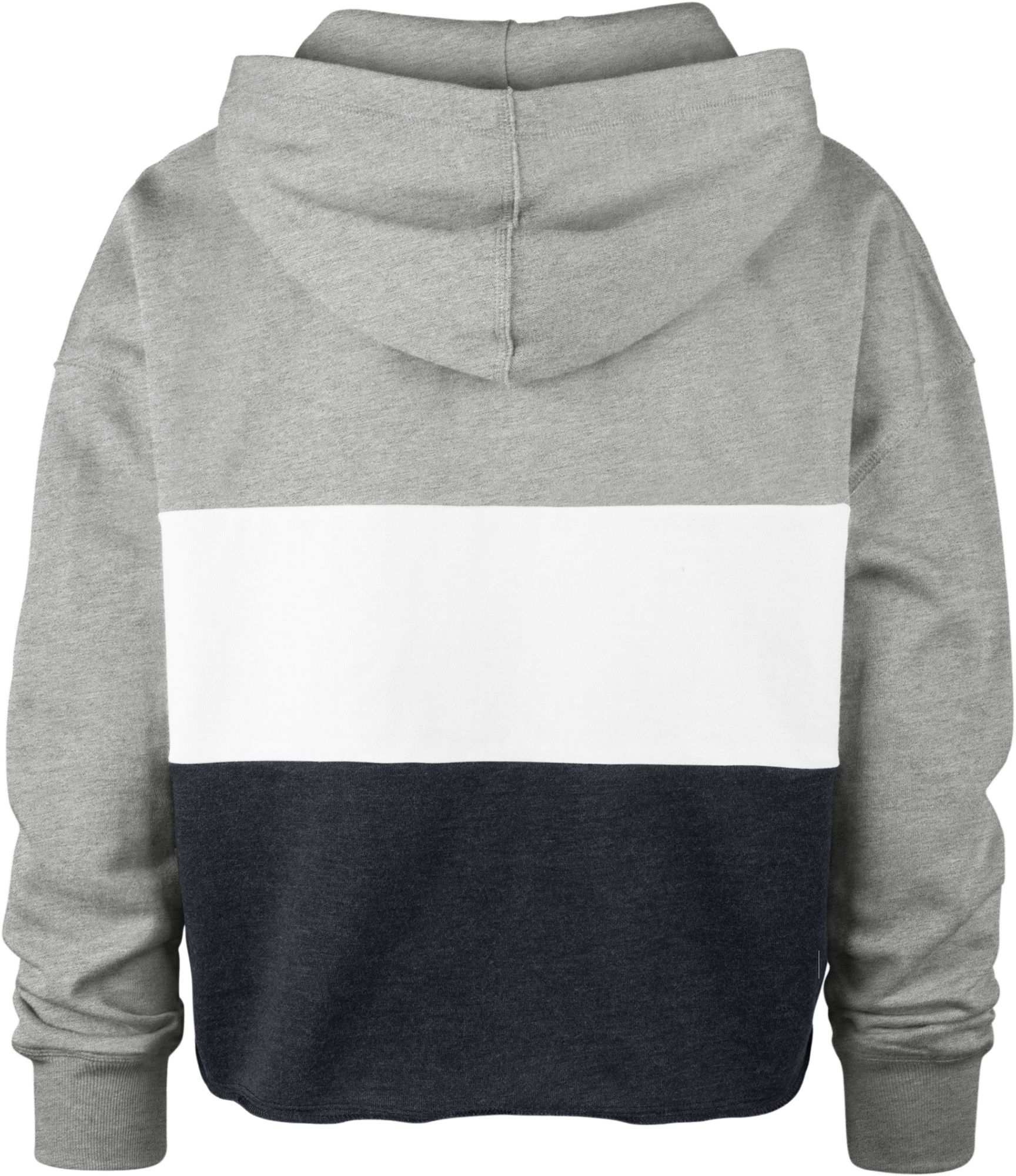 '47 Women's Chicago Bears Grey Lizzy Cut Off Hoodie product image