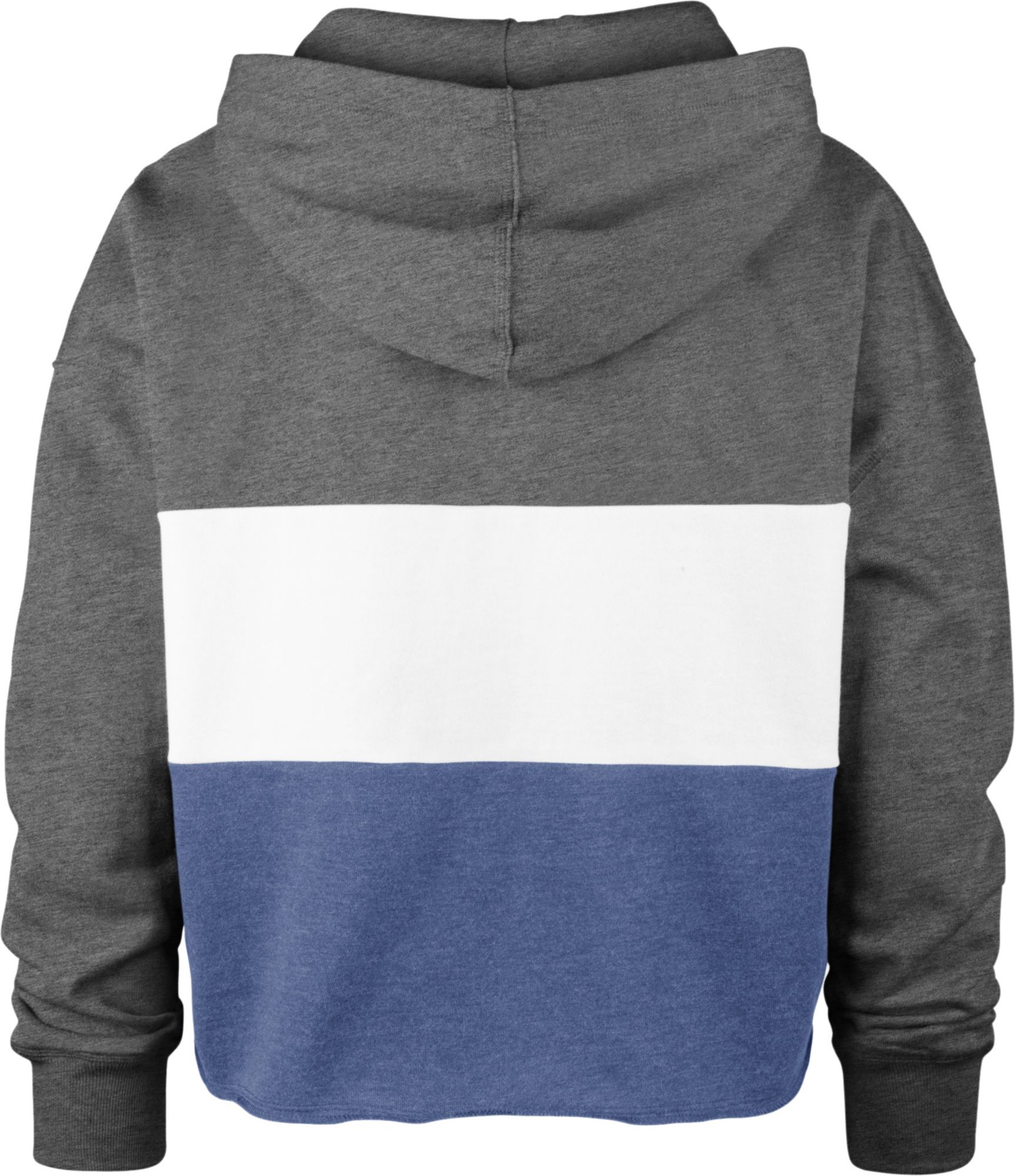 '47 Women's Los Angeles Dodgers Yellow Lizzy Cut Off Hoodie product image