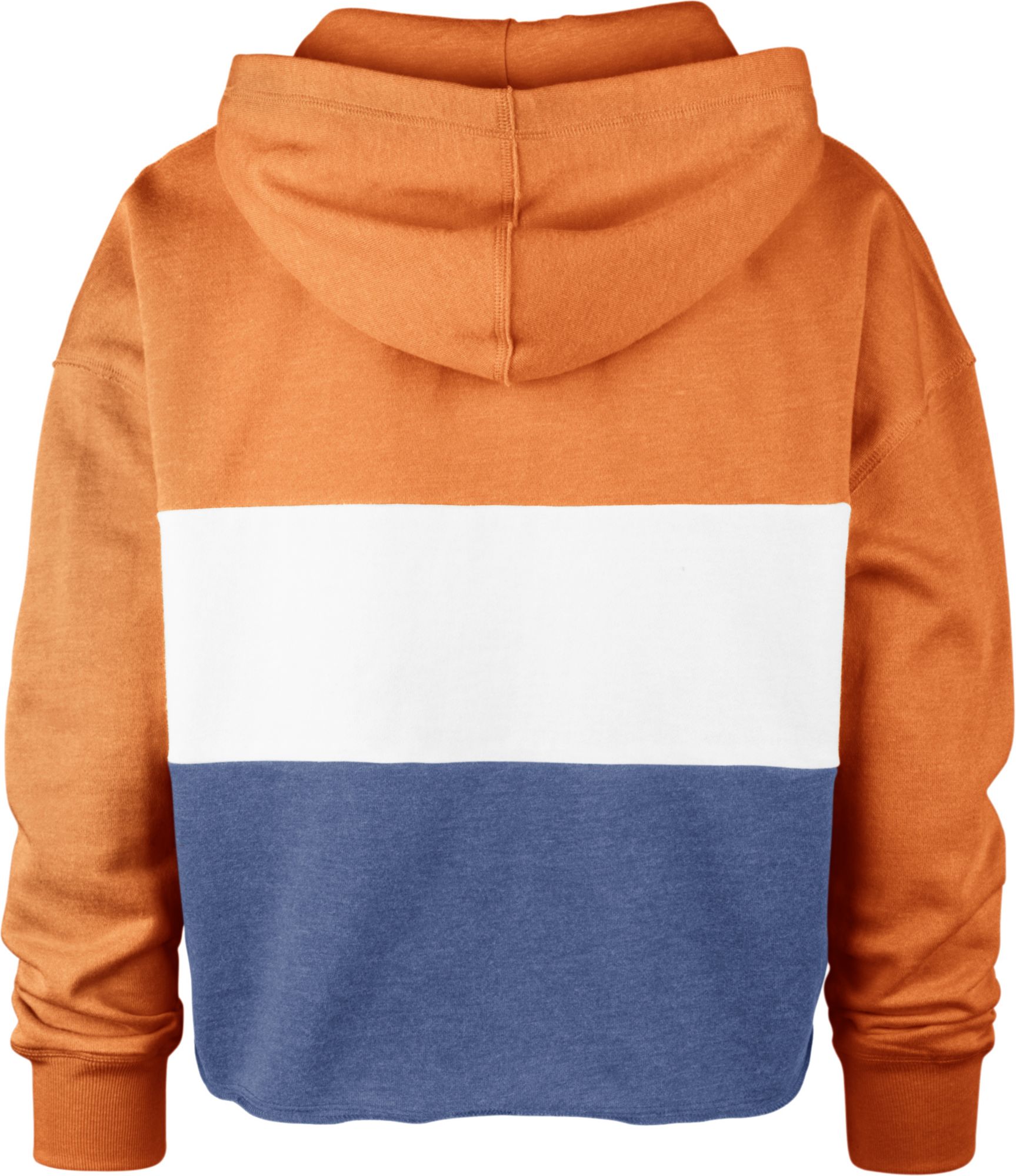 '47 Women's New York Mets Orange Lizzy Cut Off Hoodie product image