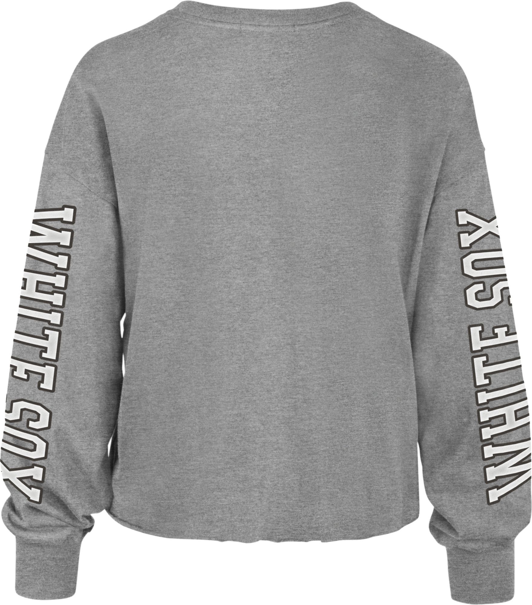 '47 Women's Chicago White Sox Gray Parkway Long Sleeve T-Shirt product image