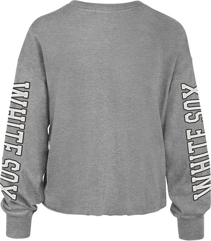 47 Women's Chicago White Sox Gray Parkway Long Sleeve T-Shirt