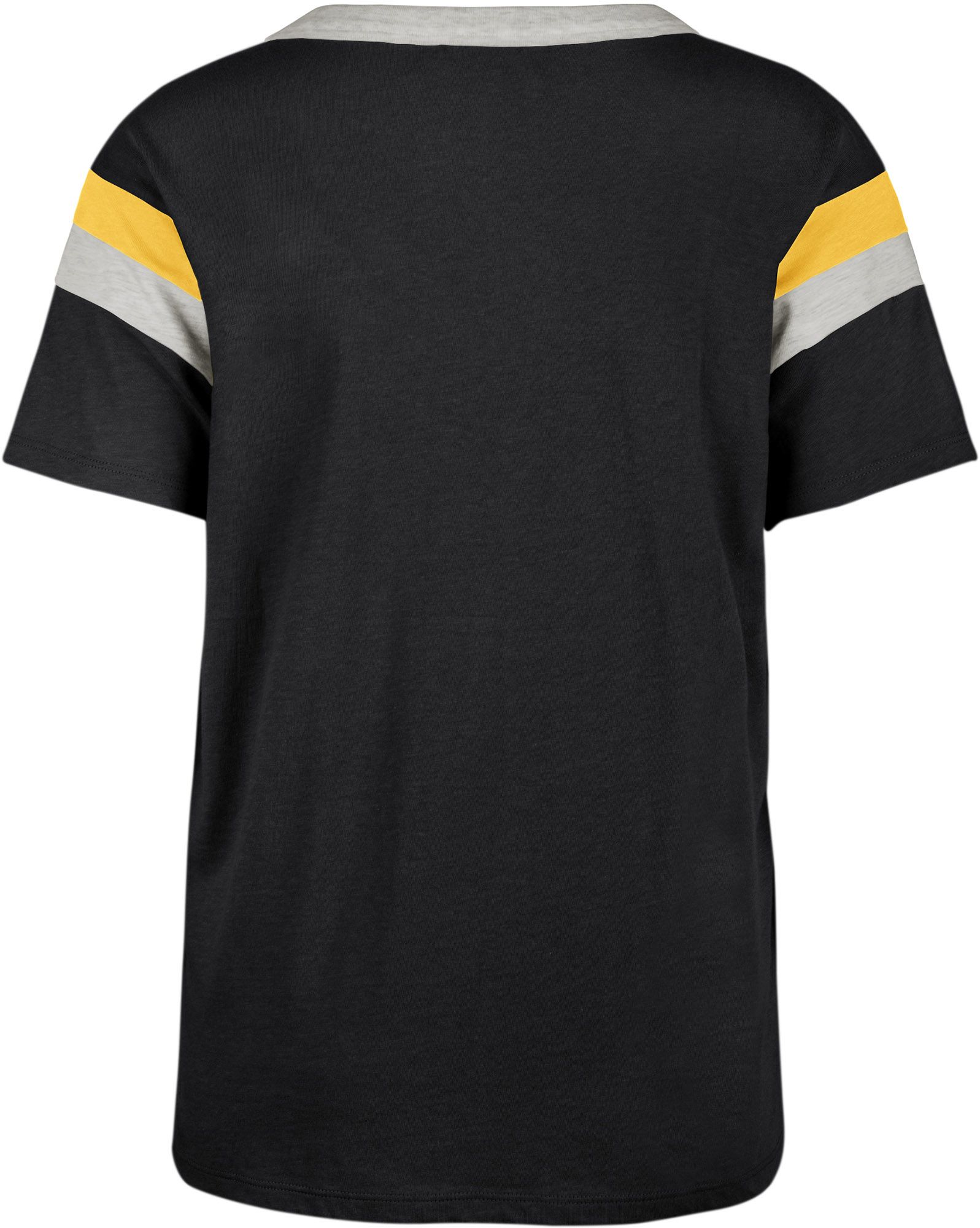 '47 Women's Pittsburgh Steelers Black Logo Phoenix T-Shirt product image