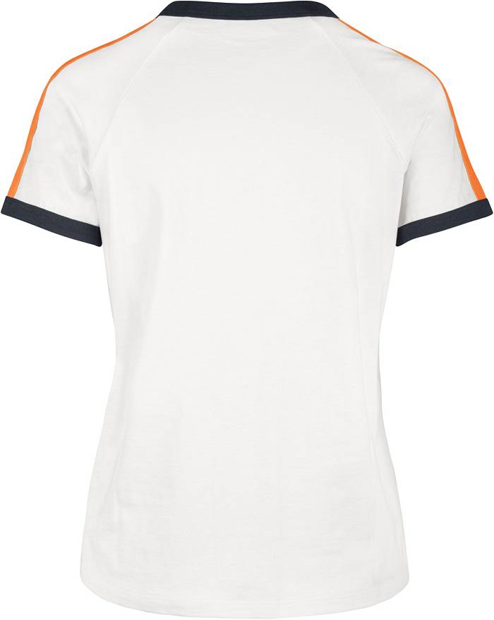 Detroit Tigers T-Shirt Women's Size L, '47 Brand Short Sleeve Gray