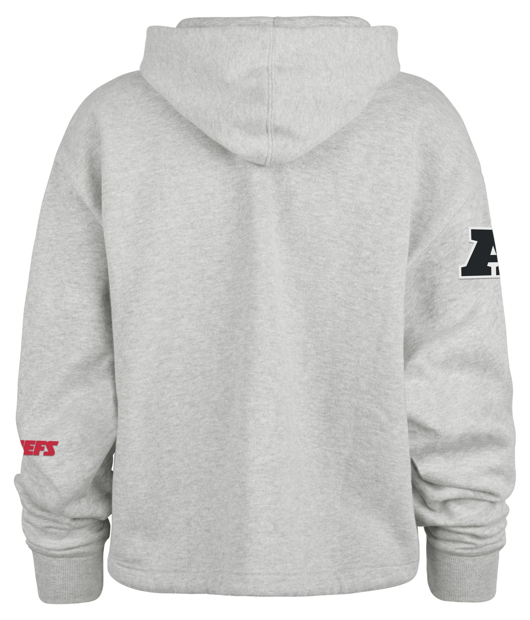 '47 Women's Kansas City Chiefs Grey High Hopes Pullover Hoodie product image