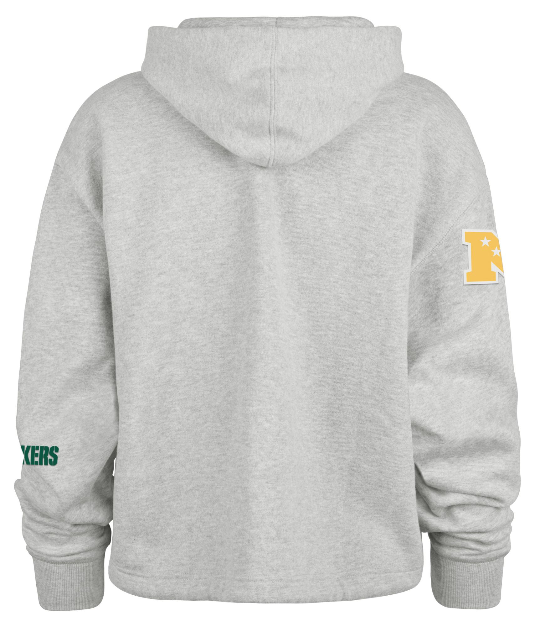 '47 Women's Green Bay Packers Grey High Hopes Pullover Hoodie product image