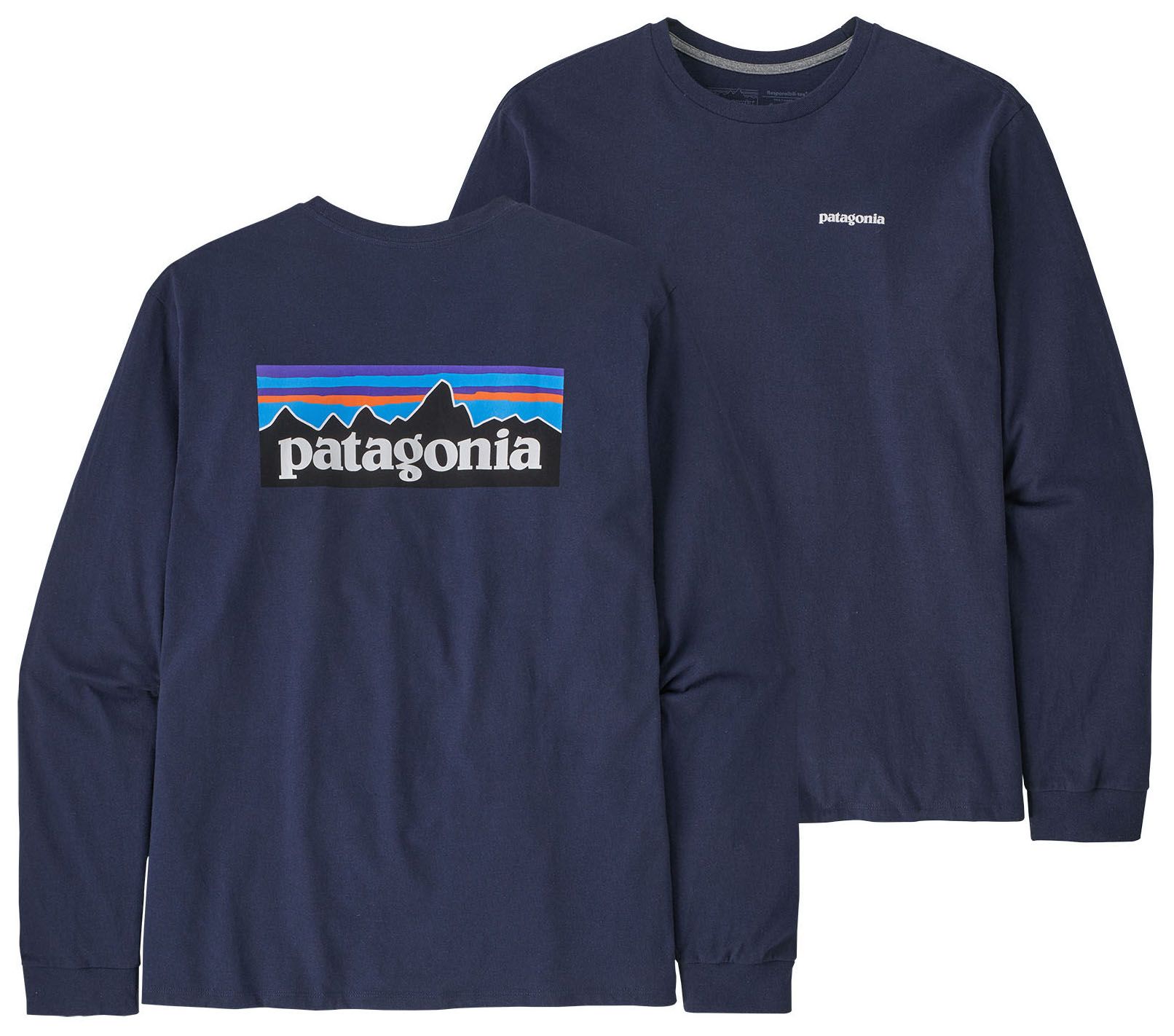 Patagonia Men's P-6 Logo Responsibili-Tee Long Sleeve Shirt product image