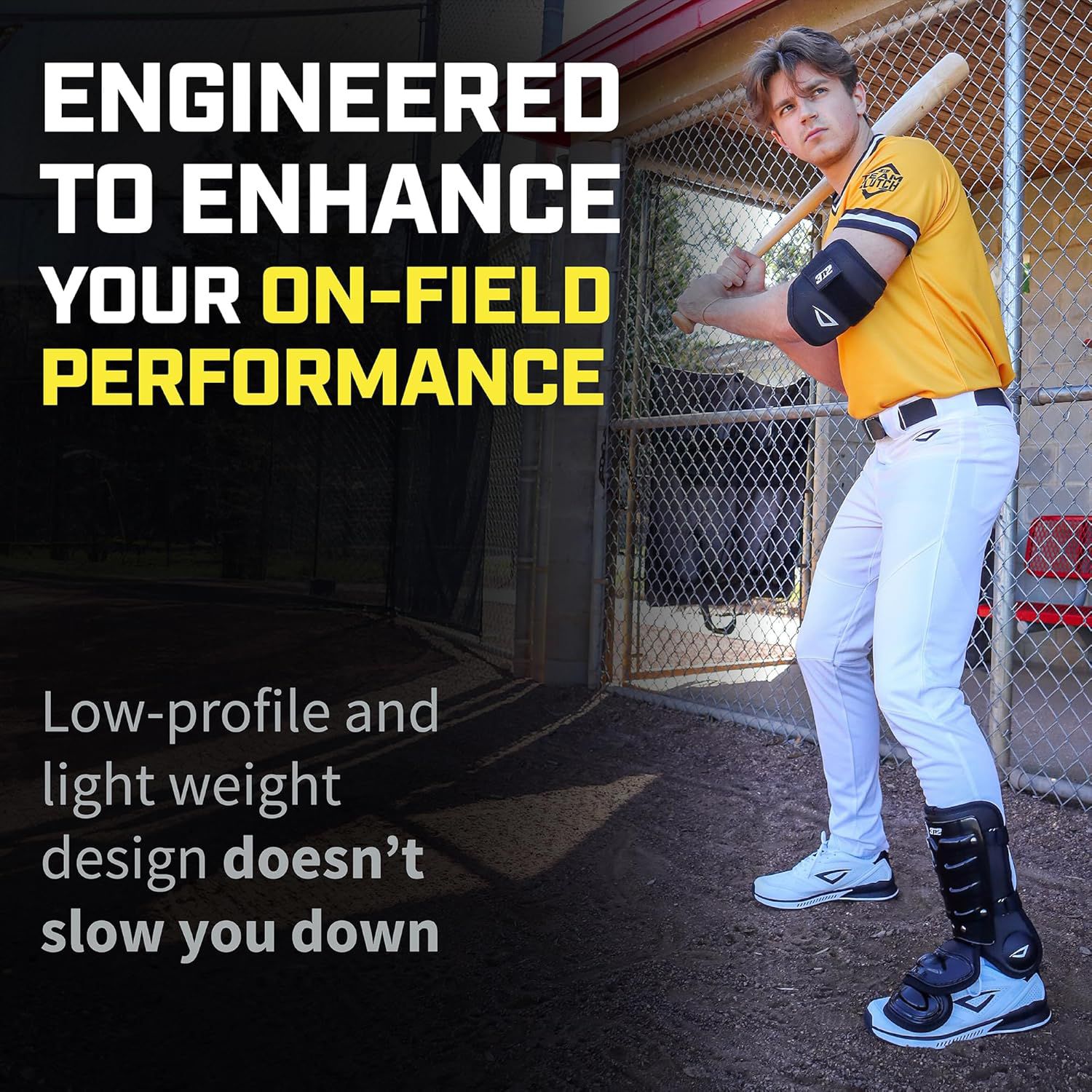 3N2 Adult Universal Batter's Pro Clutch Leg Guard product image