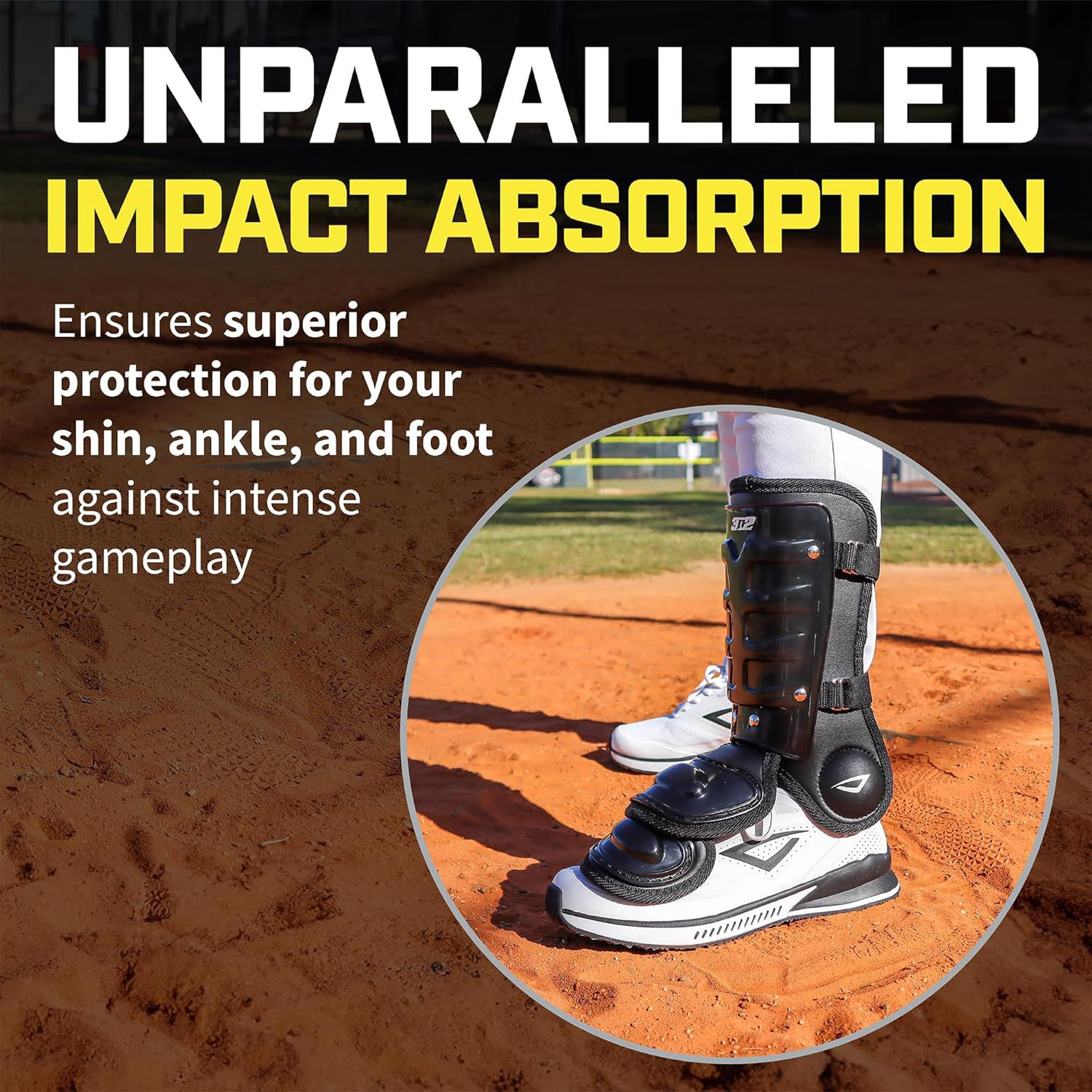 3N2 Adult Universal Batter's Pro Clutch Leg Guard product image