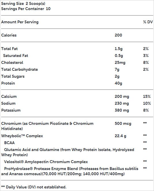 GNC AMP Wheybolic Protein 10 Servings product image