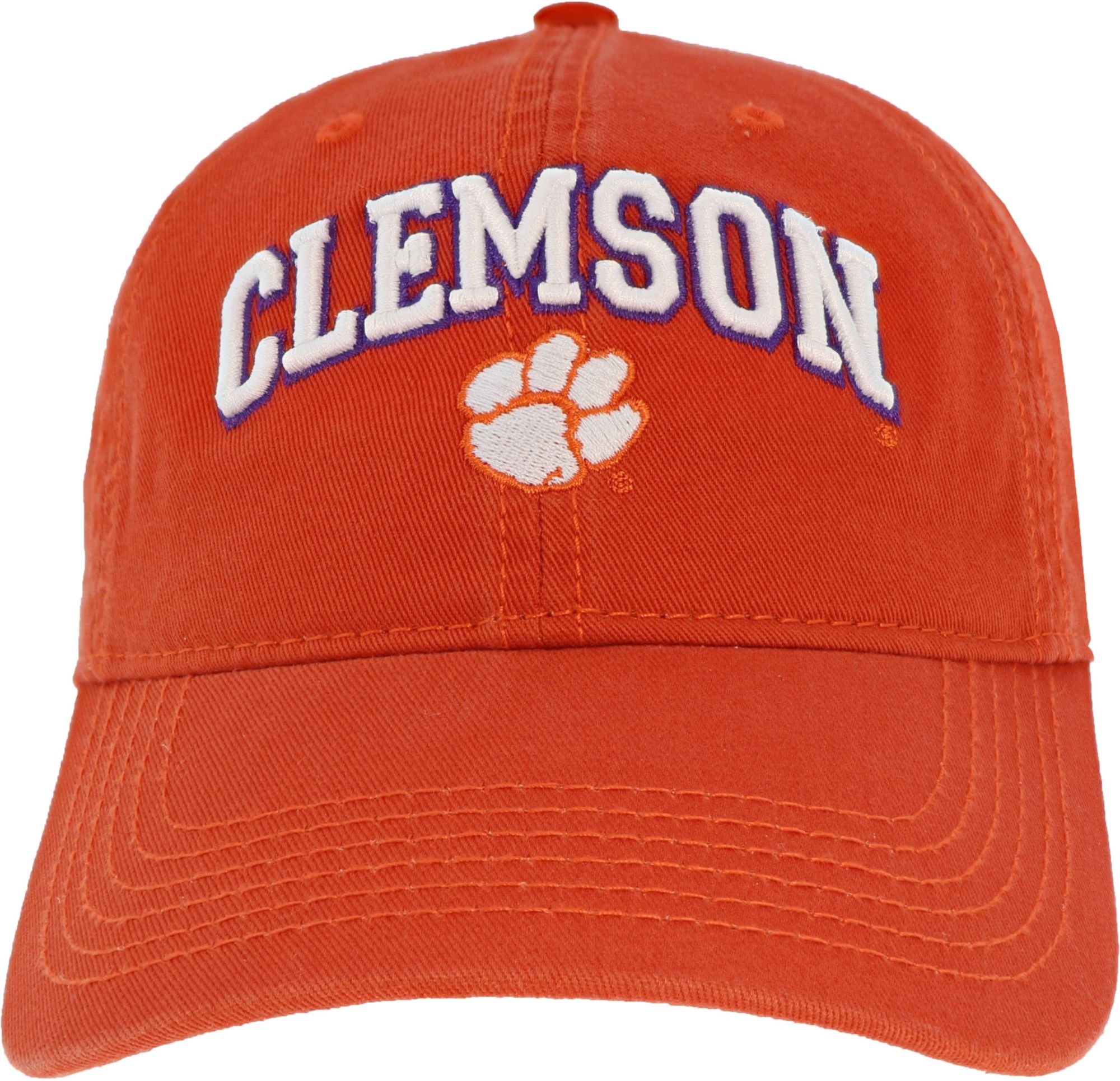 League-Legacy Men's Clemson Tigers Orange Relaxed Twill Adjustable Hat product image