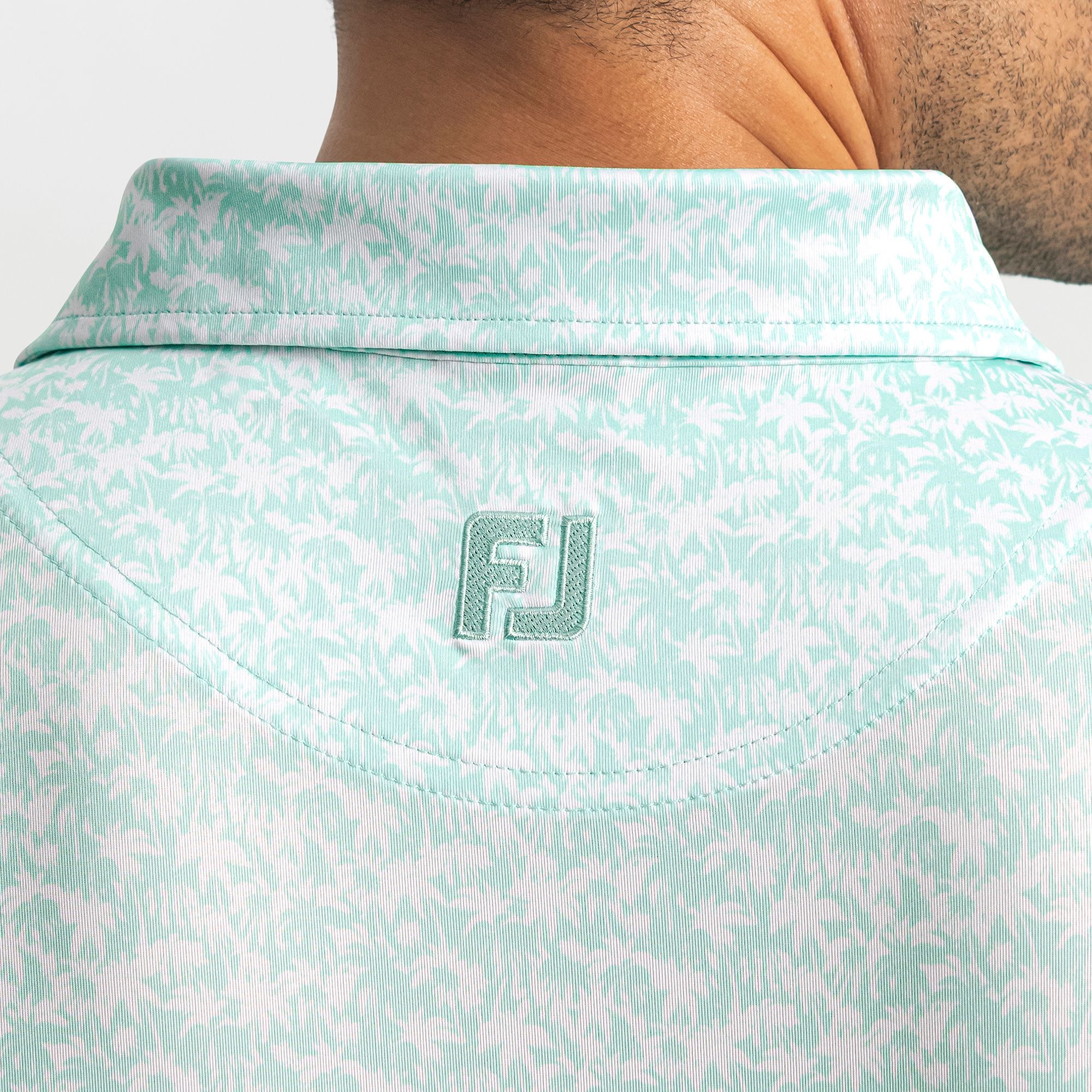 FootJoy Men's Hidden Palm Lisle Golf Polo product image