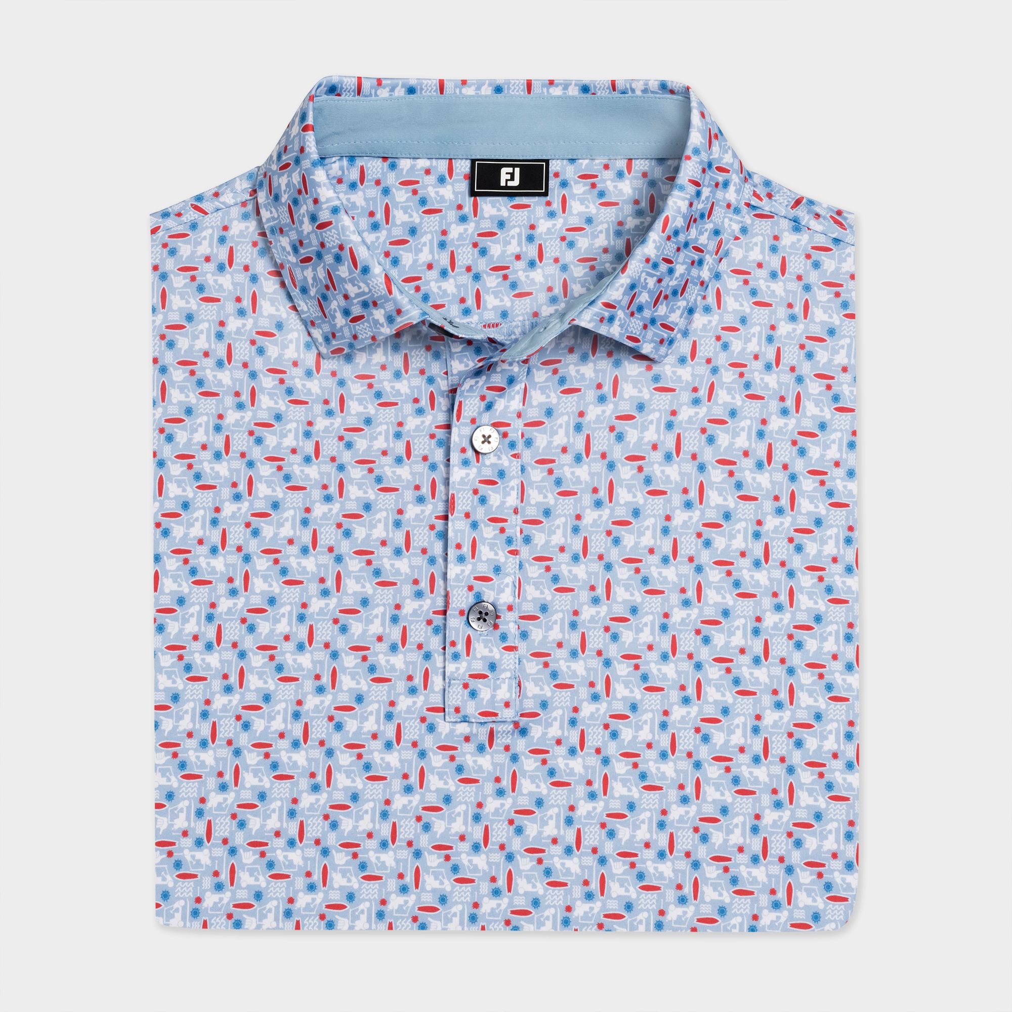 FootJoy Men's Surfs Up Print Golf Performance Golf Polo product image