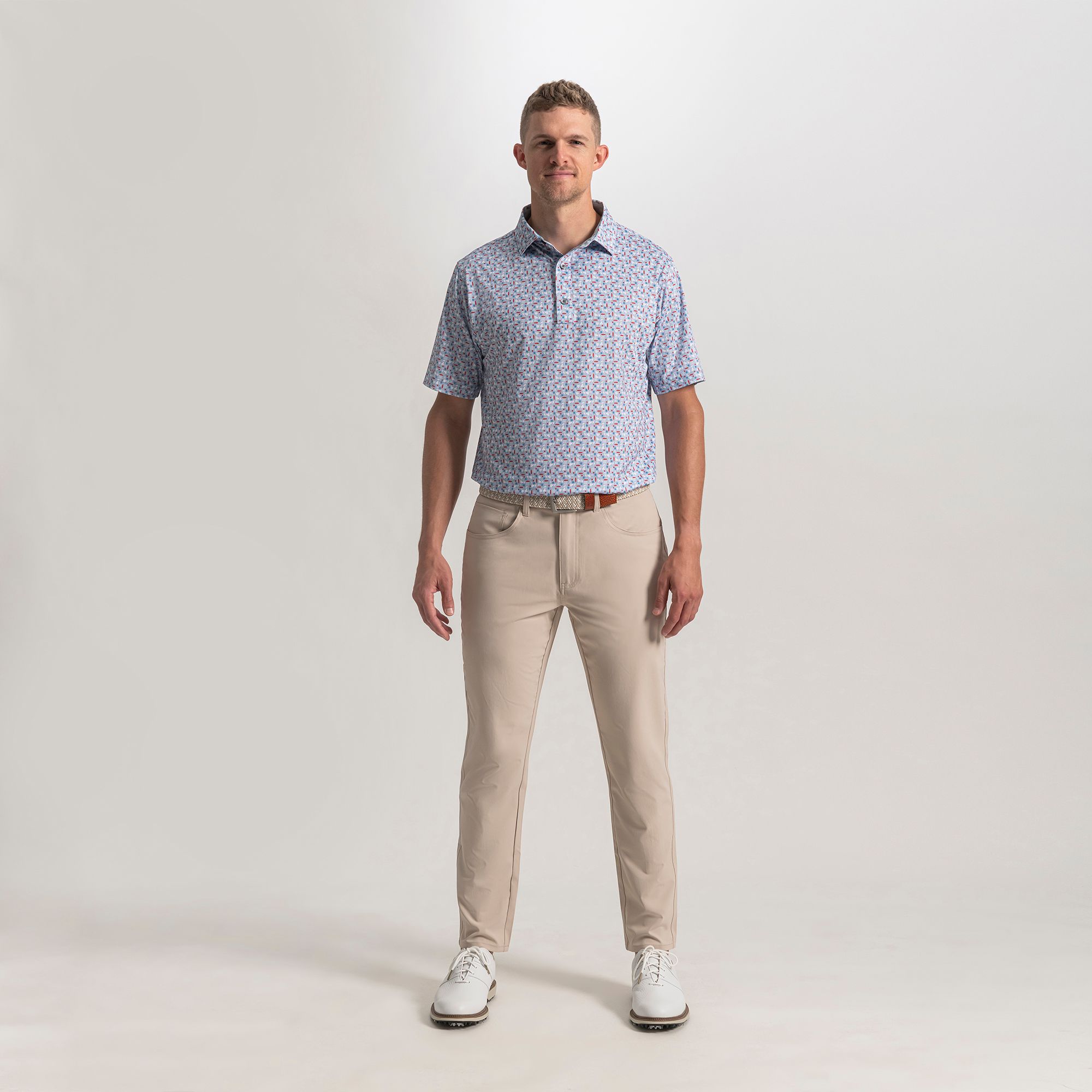 FootJoy Men's Surfs Up Print Golf Performance Golf Polo product image