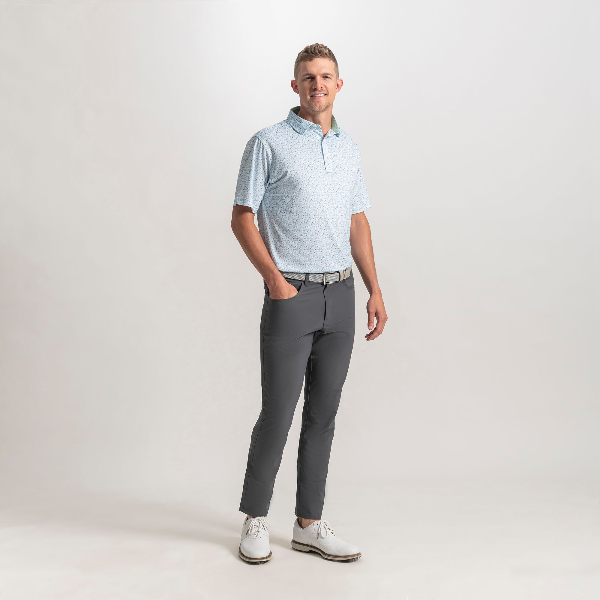 FootJoy Men's Surfs Up Lisle Golf Polo product image