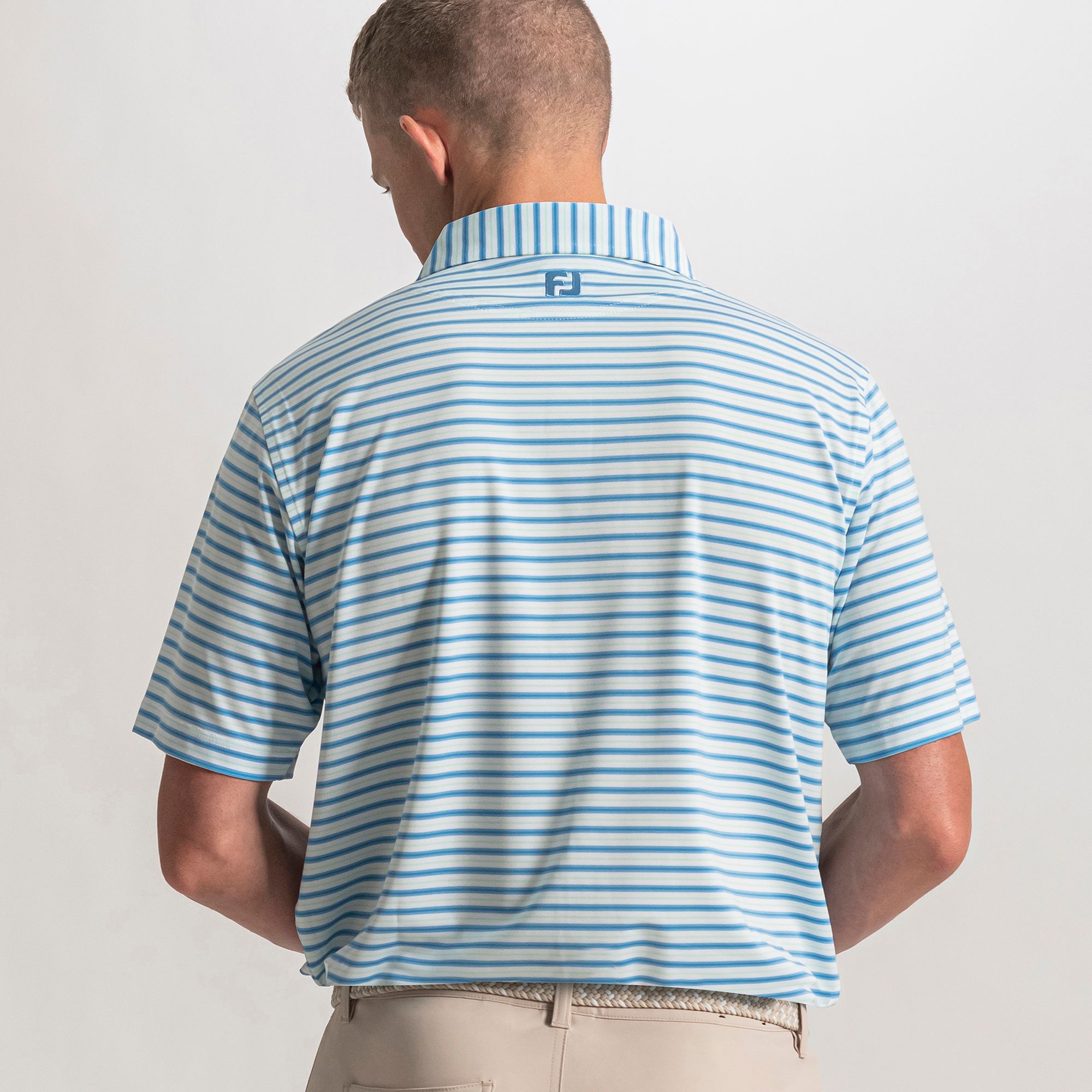 FootJoy Men's Pinstripe Pop Stripe Lise Golf Polo product image