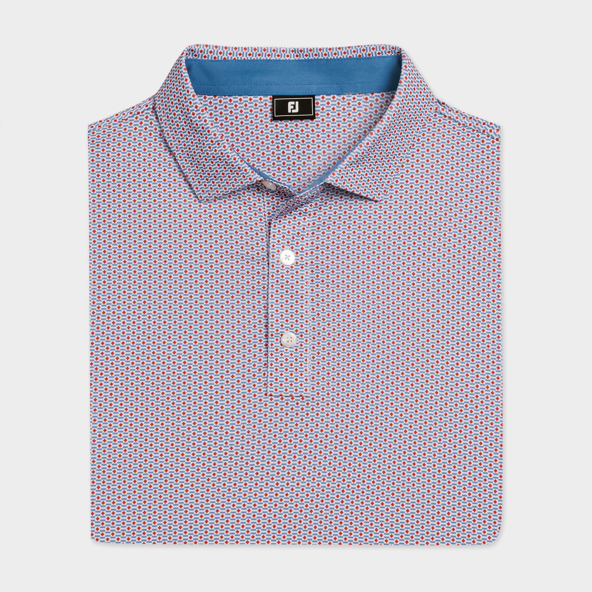 FootJoy Men's Nautical Flag Print Performance Golf Polo product image