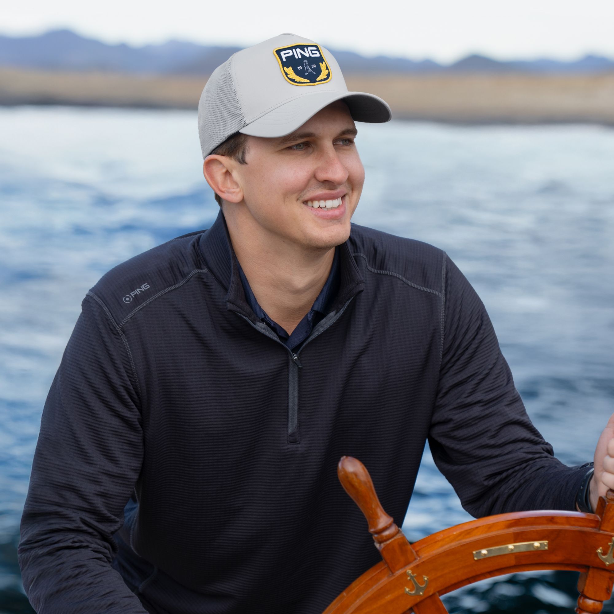 PING Men's Captains Mr. PING Snapback Golf Hat product image