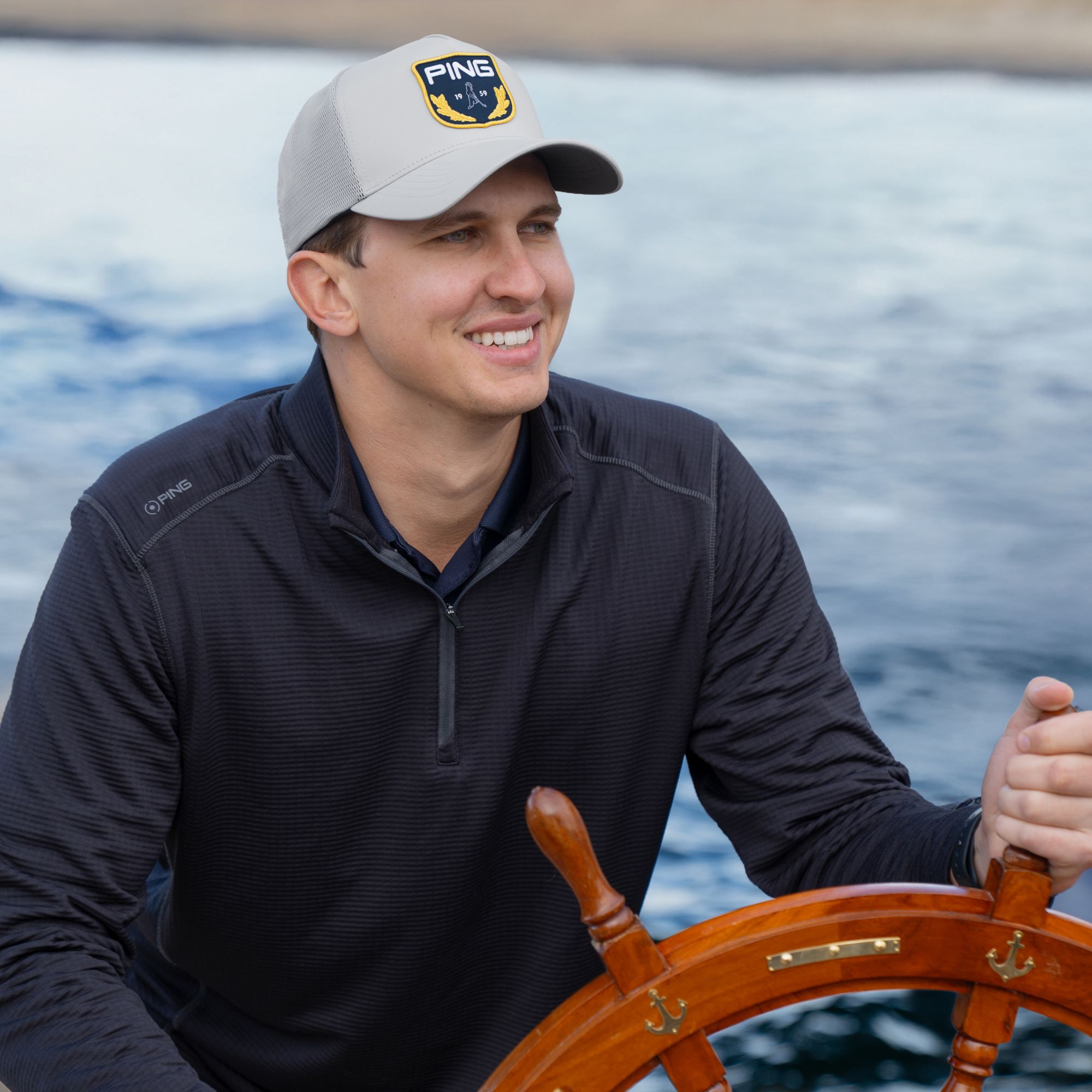 PING Men's Captains Mr. PING Snapback Golf Hat product image