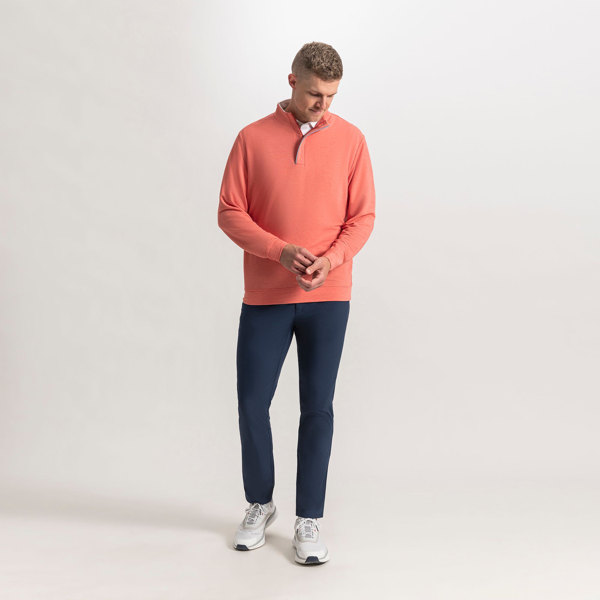 FootJoy Men's Drirelease French Terry Golf ¼ Zip product image