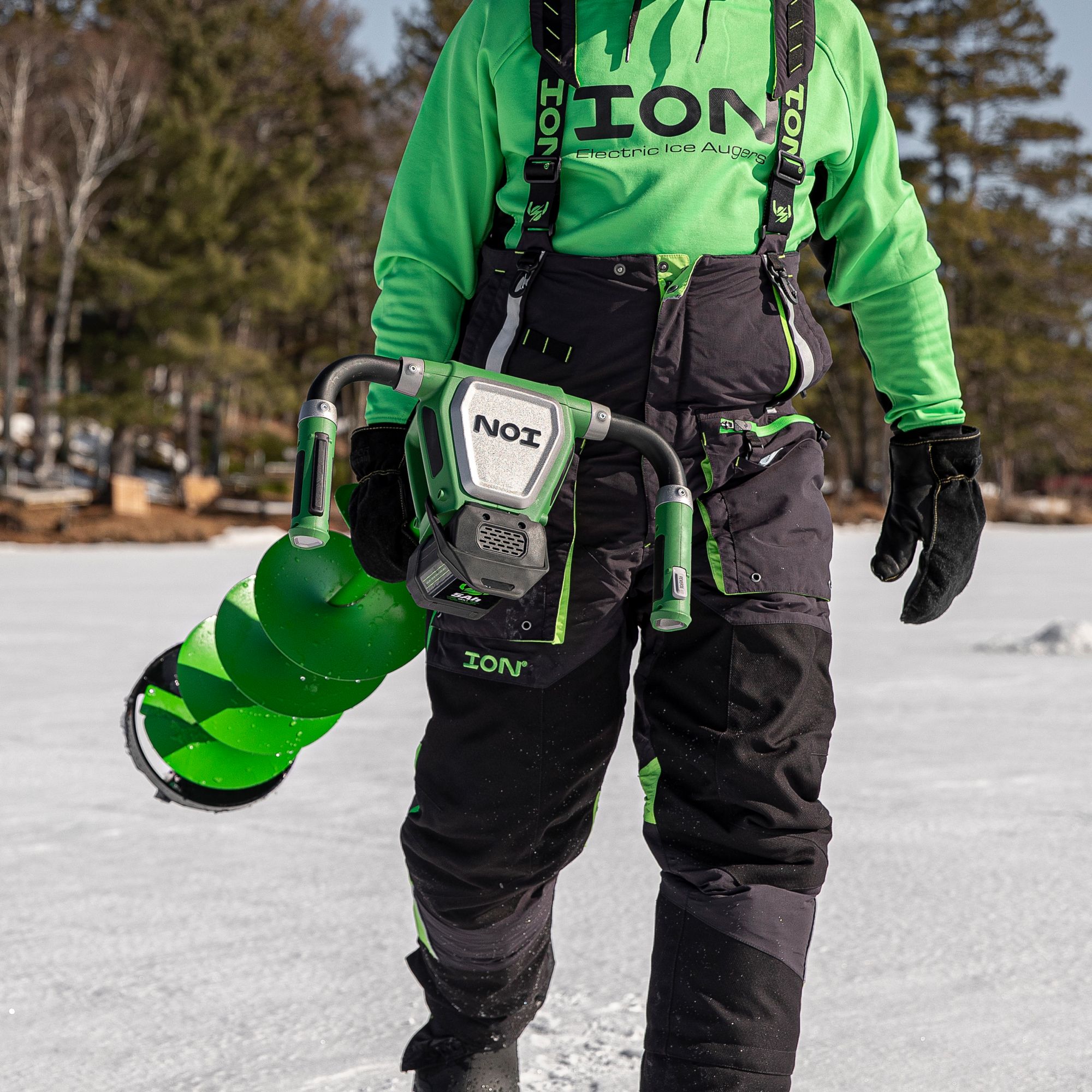 ION R1 Amp 40v Electric Ice Auger product image