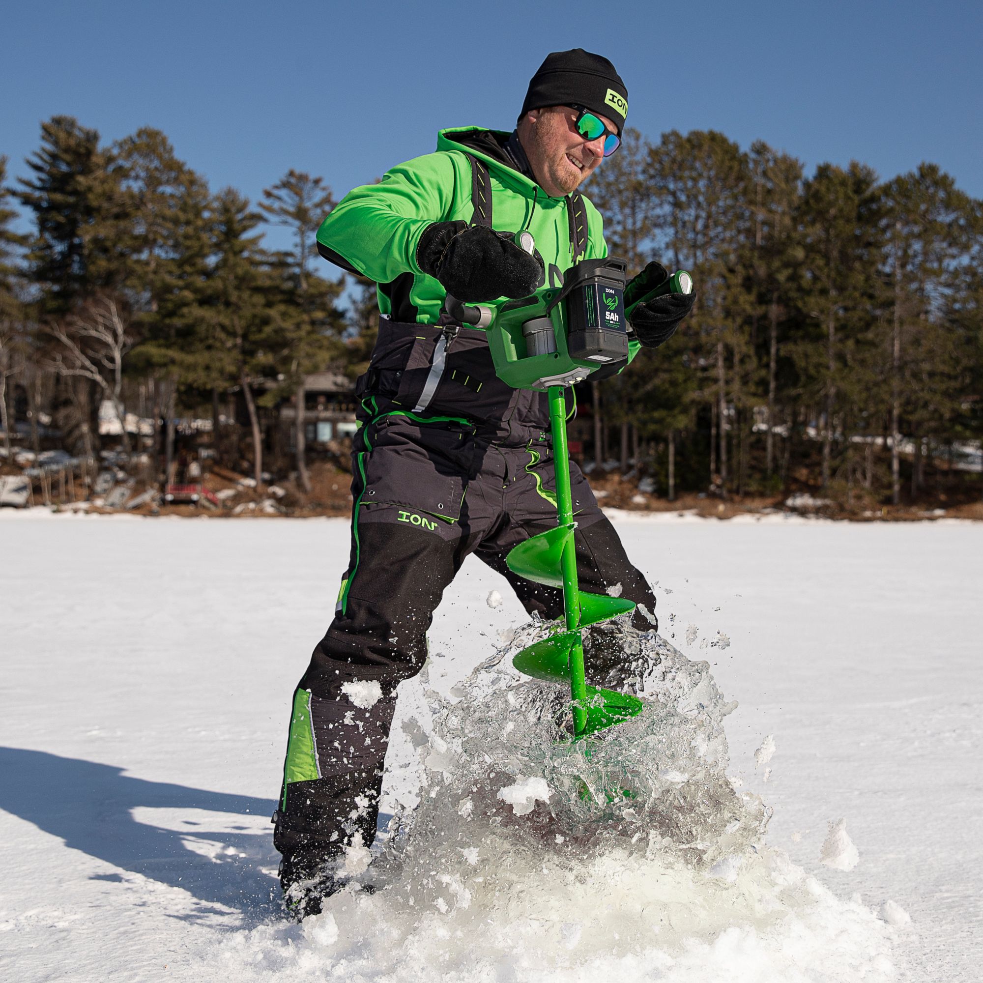 ION R1 Amp 40v Electric Ice Auger product image