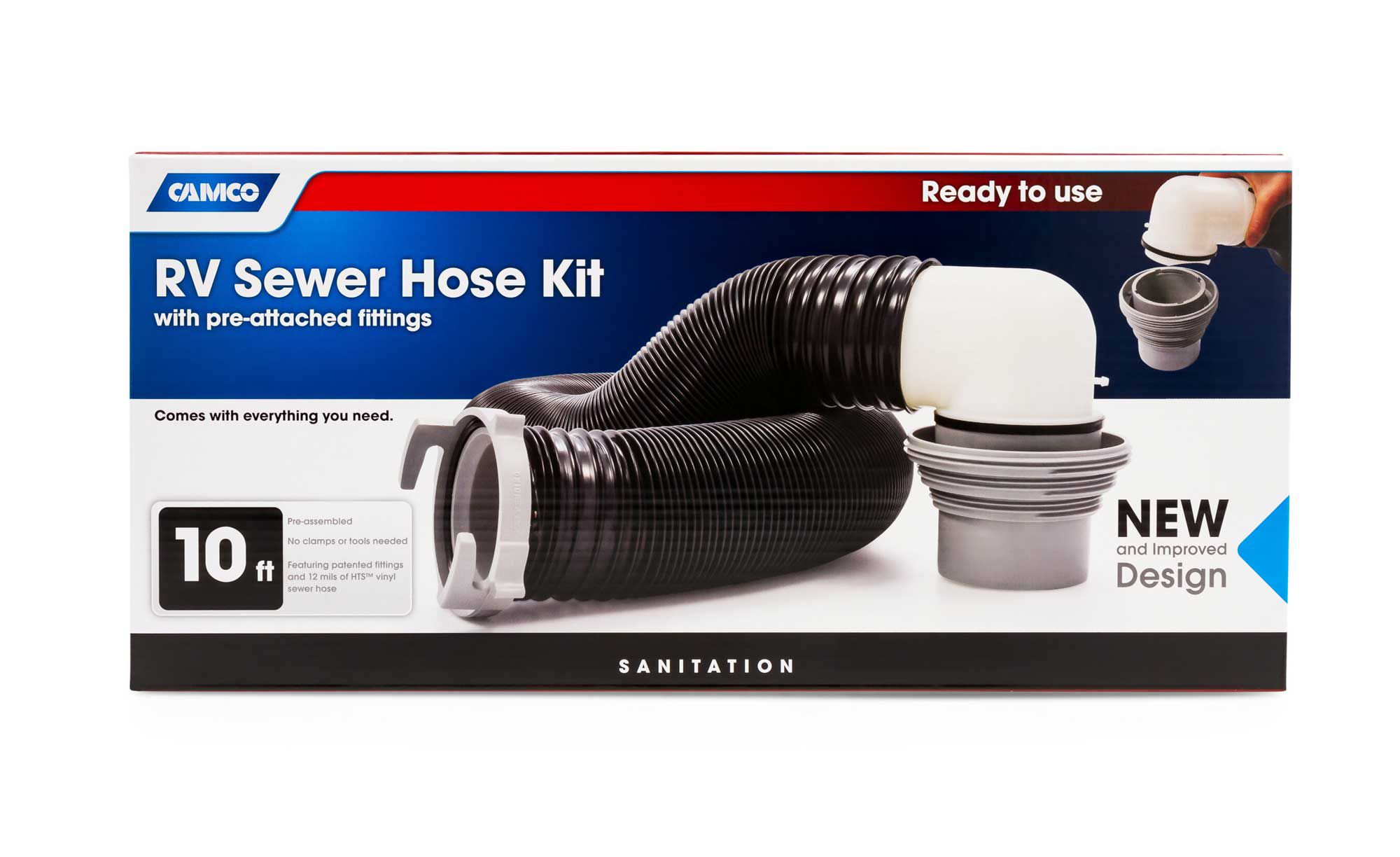Camco RV Easy Slip Ready-to-Use Sewer Kit product image