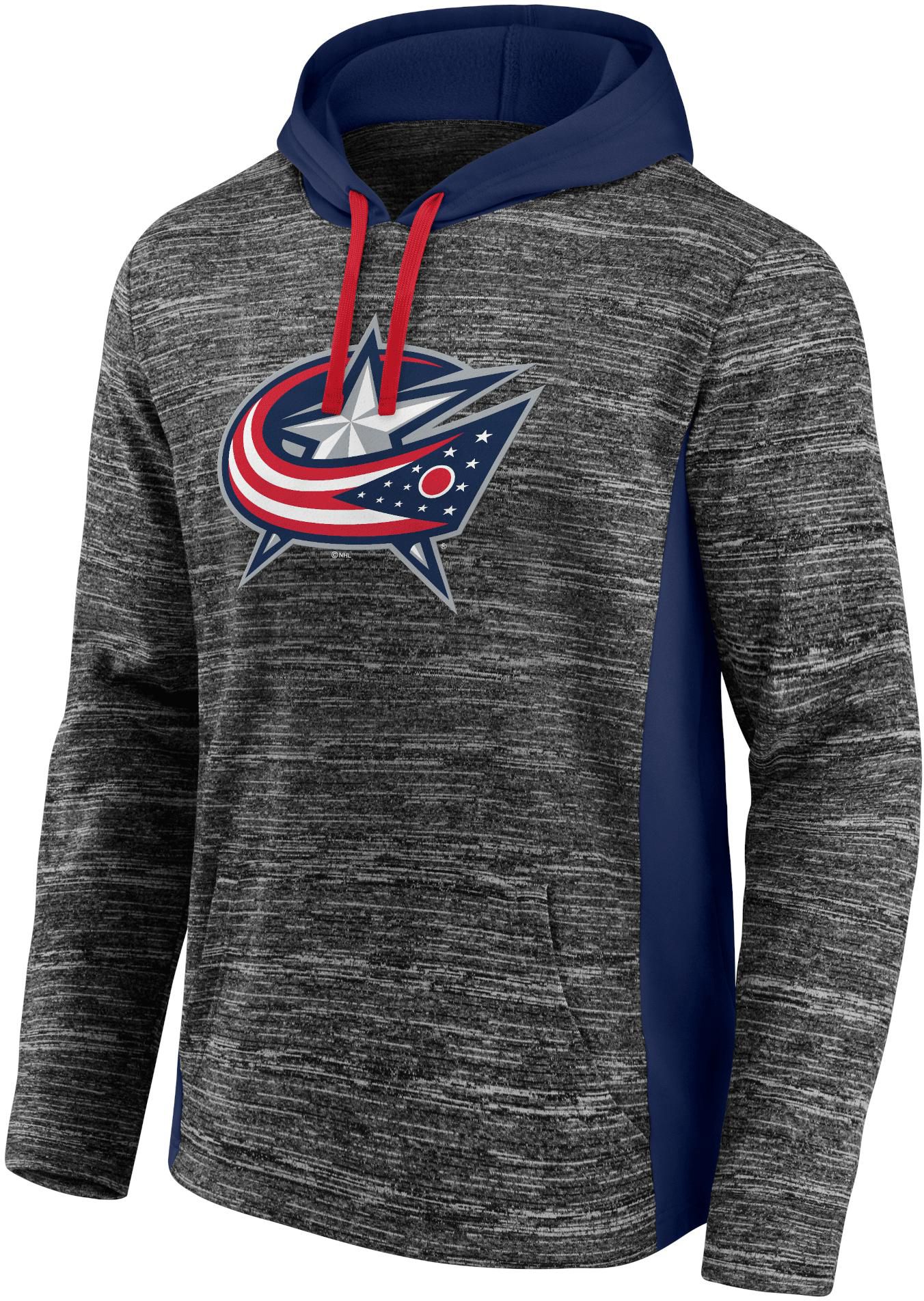 NHL Columbus Blue Jackets Chiller Charcoal Pullover Hoodie product image