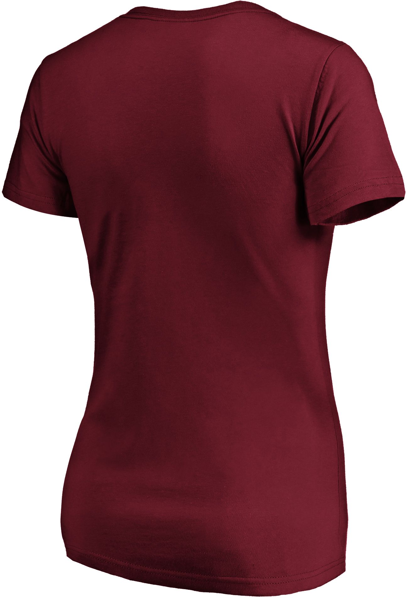 NHL Women's Colorado Avalanche Primary Logo Maroon V-Neck T-Shirt product image