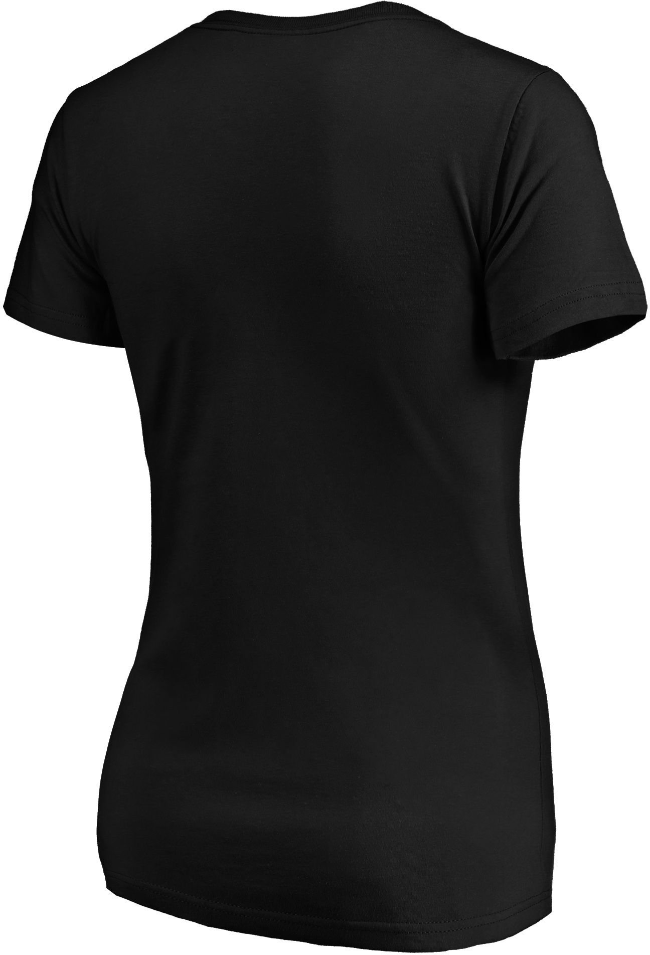 NHL Women's Boston Bruins Primary Logo Black V-Neck T-Shirt product image