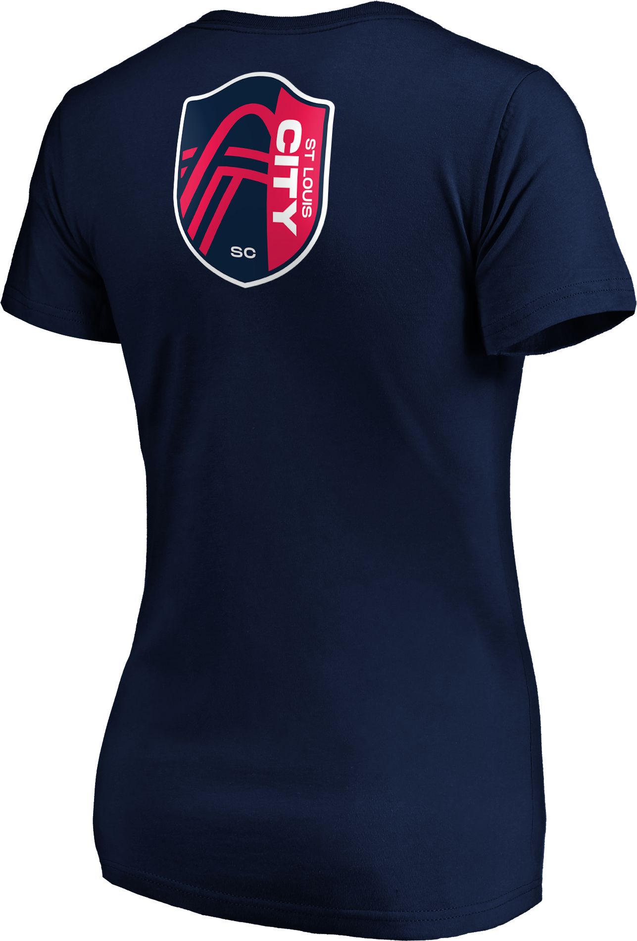 MLS Women's St. Louis City SC Wordmark Navy T-Shirt product image